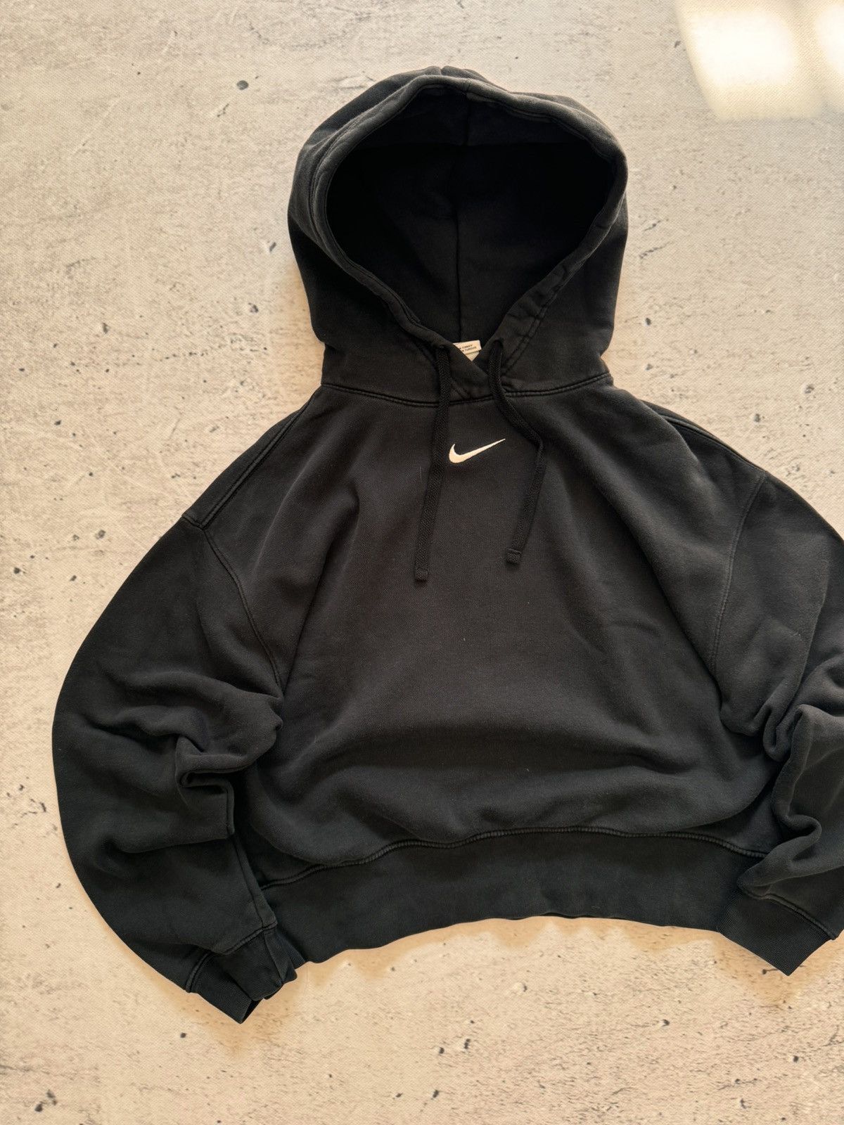 Nike × Vintage NIKE VINTAGE CENTER LOGO OVERSIZE BOXY HOODIE Size US S / EU 44-46 / 1 - 2 Thumbnail