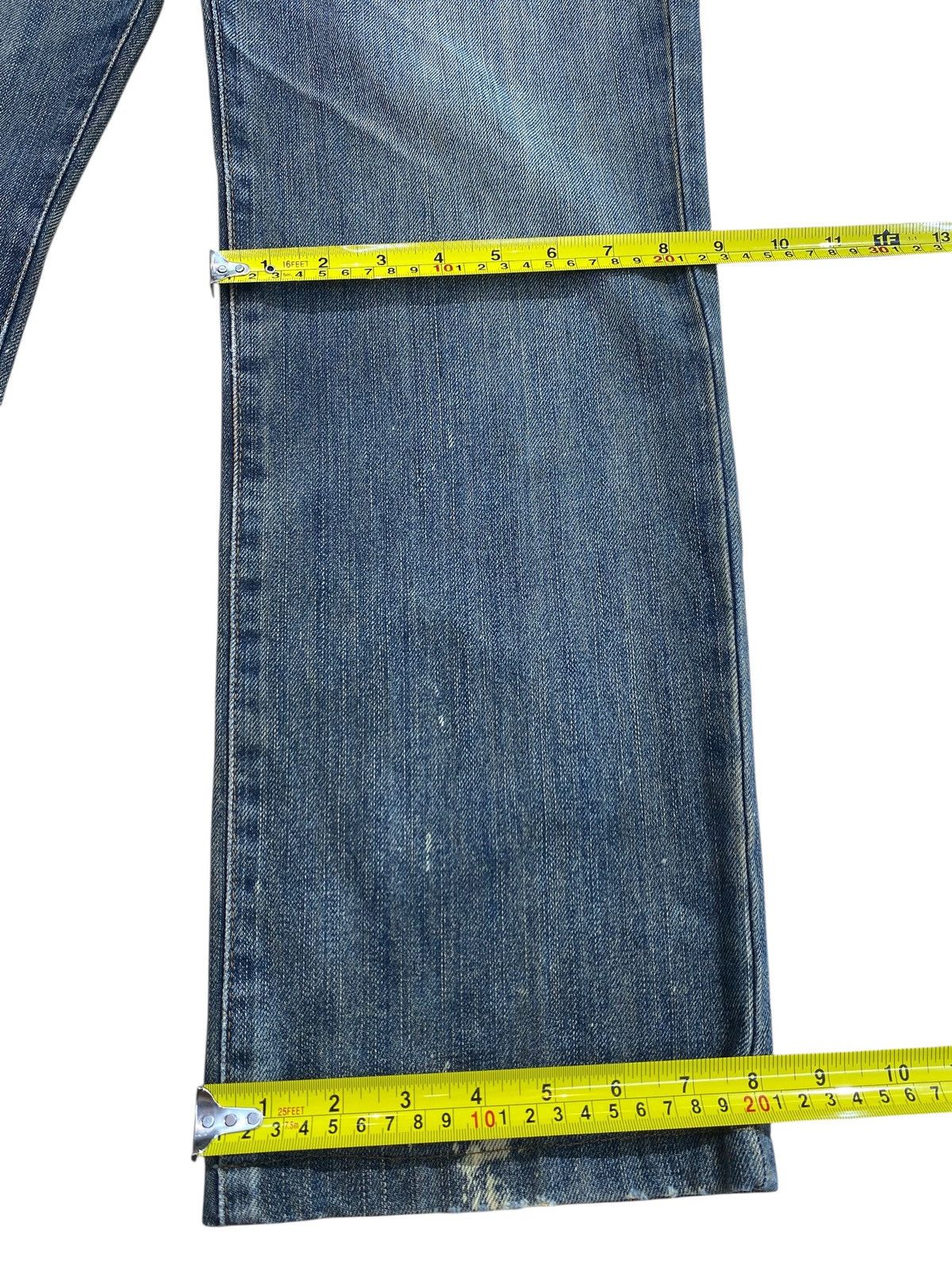 Edwin Edwin Brand Faded Wash Ripped Style Loose Jeans Size US 30 / EU 46 - 12 Thumbnail