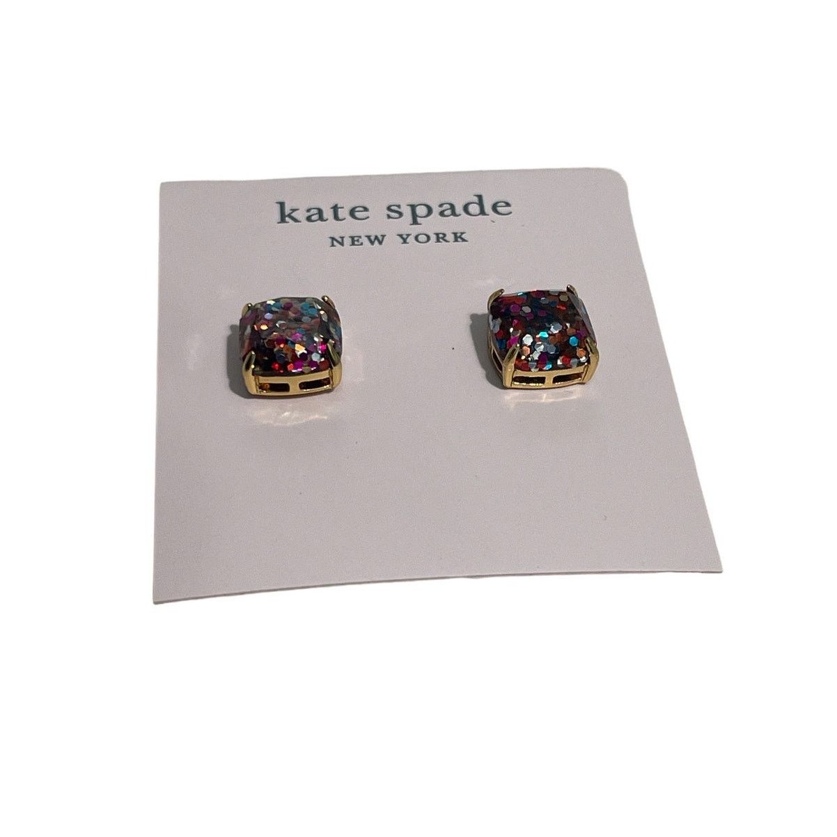 Kate Spade Kate Spade New York Mini Small Square Studs Earrings Multi Size ONE SIZE - 5 Thumbnail