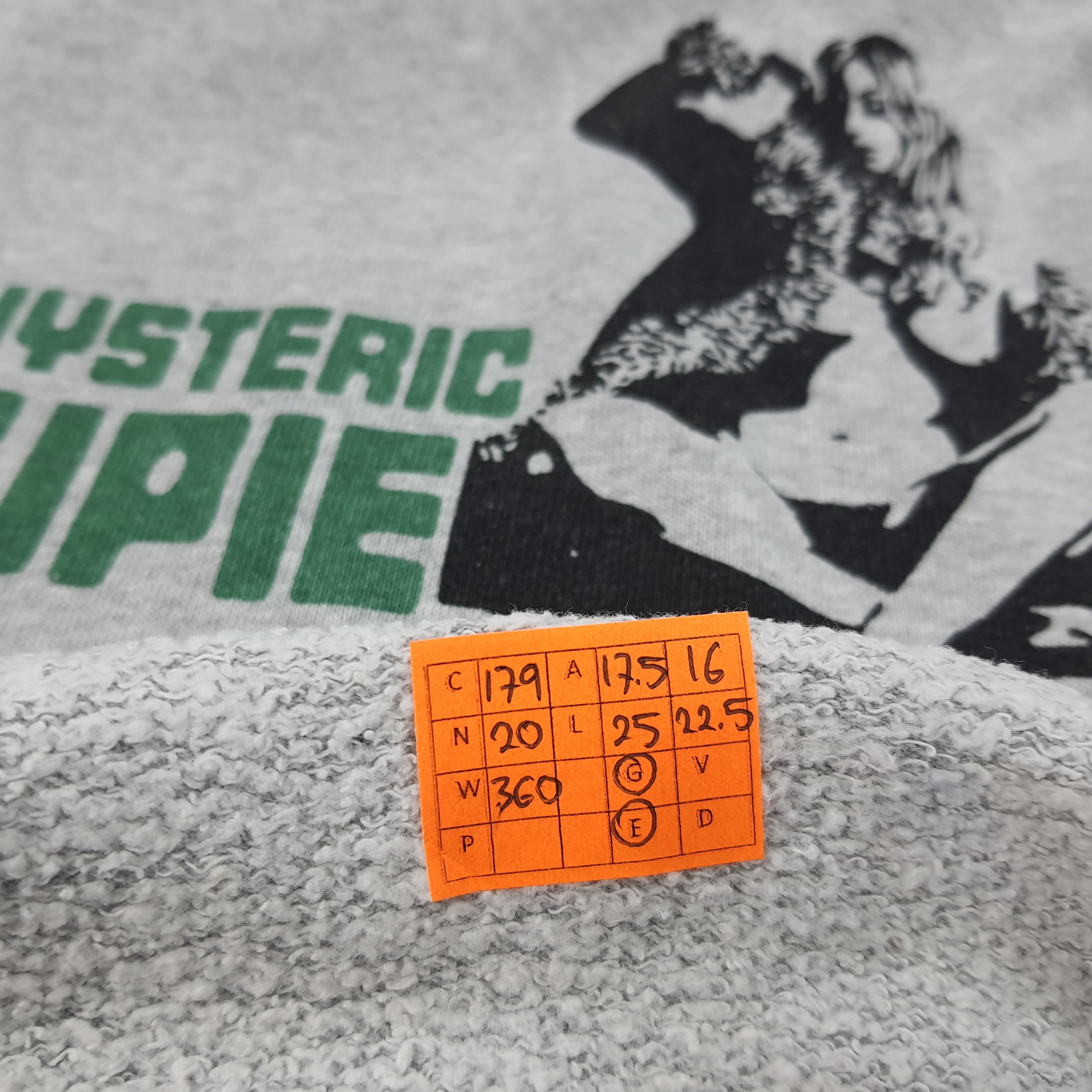Hysteric Glamour × Japanese Brand × Vintage Vintage Hysteric Glamour Hysteric Naked Hoodie C179N20 Size US XS / EU 42 / 0 - 8 Thumbnail