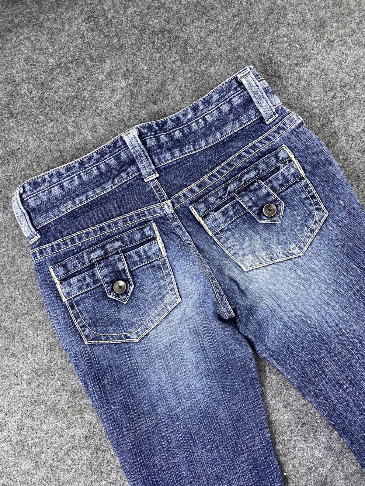 Japanese Brand × Jean Bobson Bootcut Blue Wash Jeans - J1101 Size 26" / US 2 / IT 38 - 6 Thumbnail