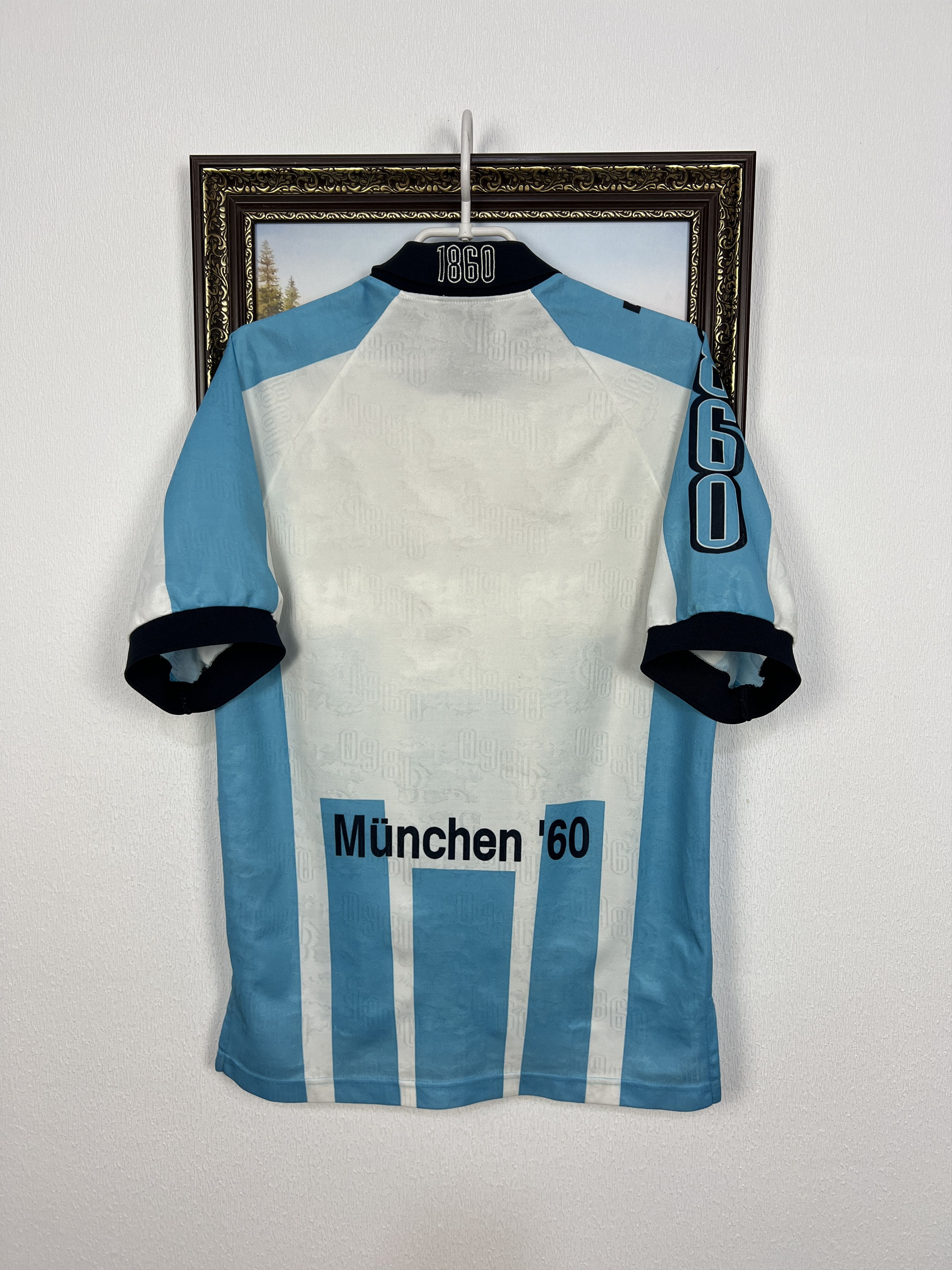 Nike 1860 Munich Home football shirt 1995 Soccer Nike Jersey Size US S / EU 44-46 / 1 - 11 Thumbnail