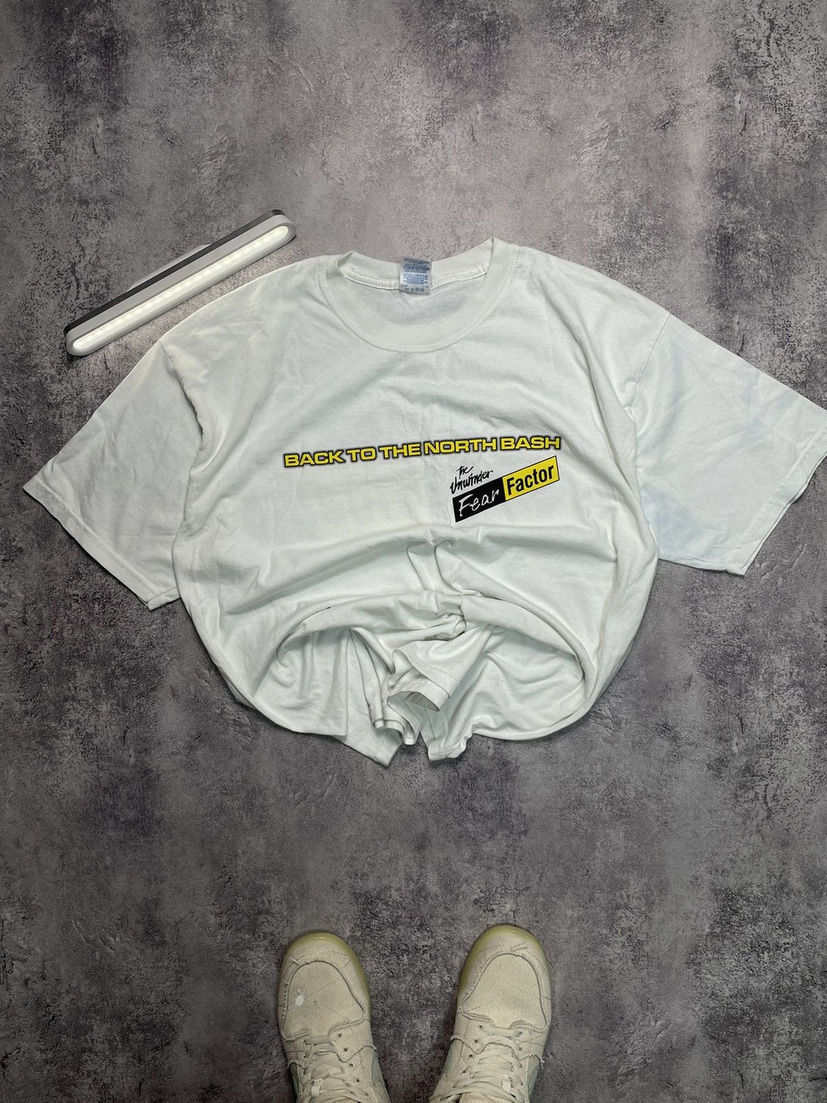 Vintage Vintage Y2K 00s Fear Factor Promo Graphic T Shirt XL Size US XL / EU 56 / 4 - 10 Thumbnail