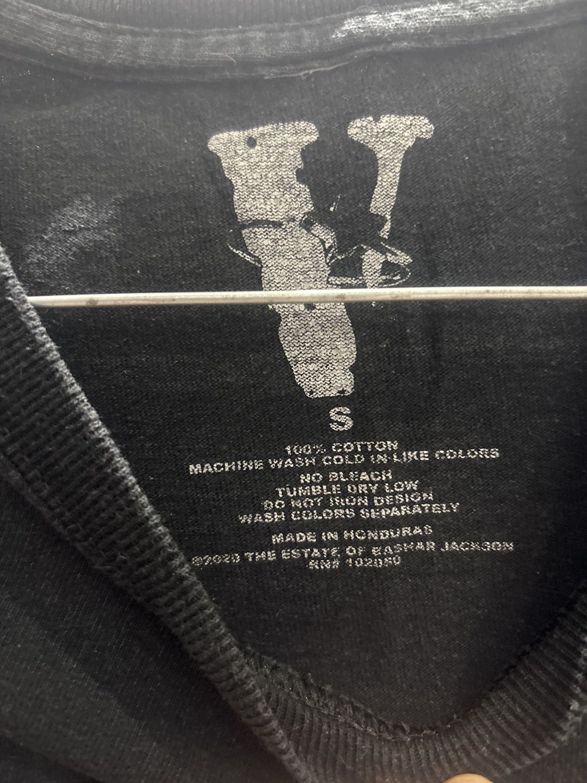Vlone POP SMOKE X VLONE TRACKLIST TEE BLACK S Size US S / EU 44-46 / 1 - 3 Thumbnail