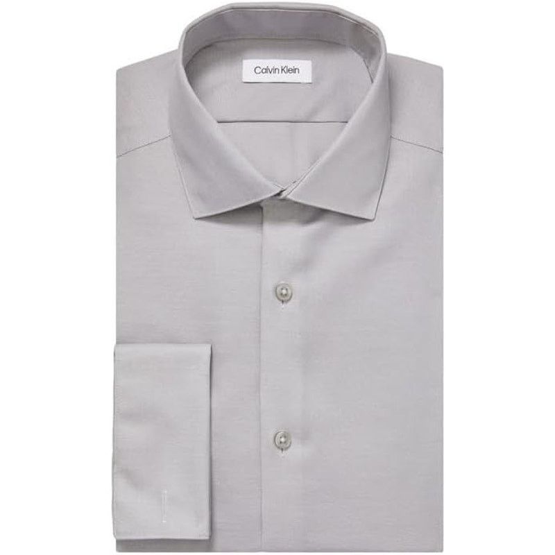 Calvin Klein NWT New Calvin Klein Mens Medium Slim Fit Collared Shirt Size US M / EU 48-50 / 2 - 3 Thumbnail