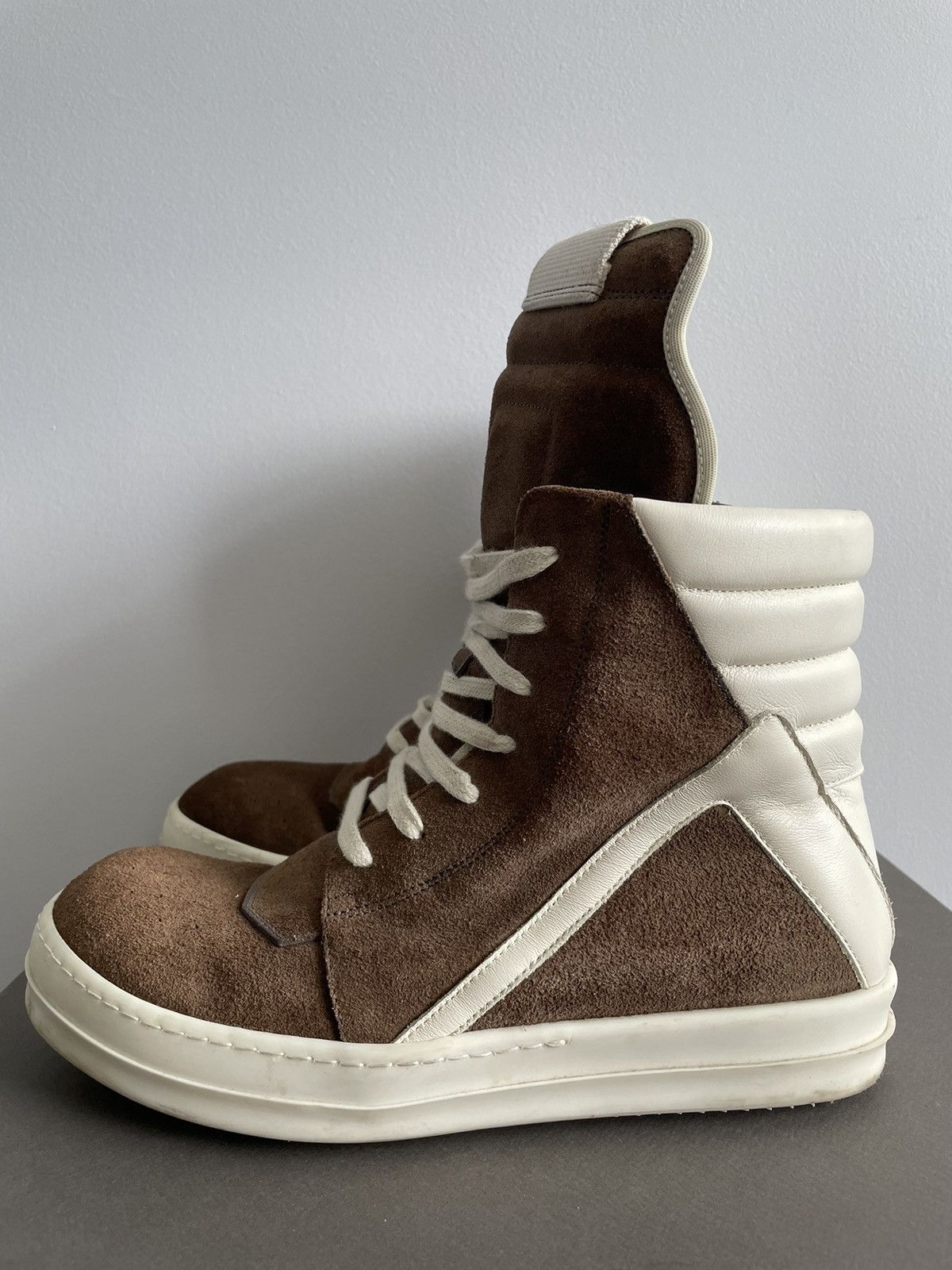 Rick Owens Rick Owens Dust Geobasket Size US 7 / EU 40 - 4 Thumbnail