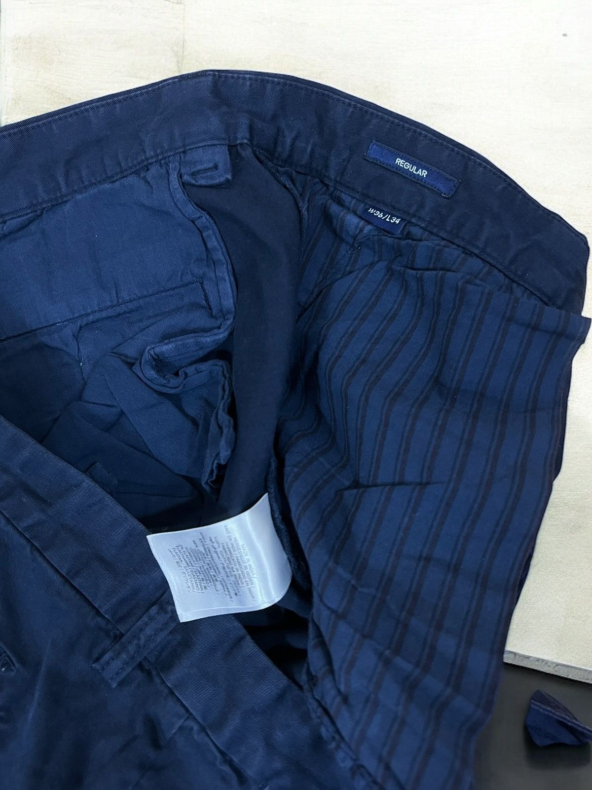 Gant GANT Navy Chino Trousers size W34 L34 Size US 34 / EU 50 - 6 Thumbnail
