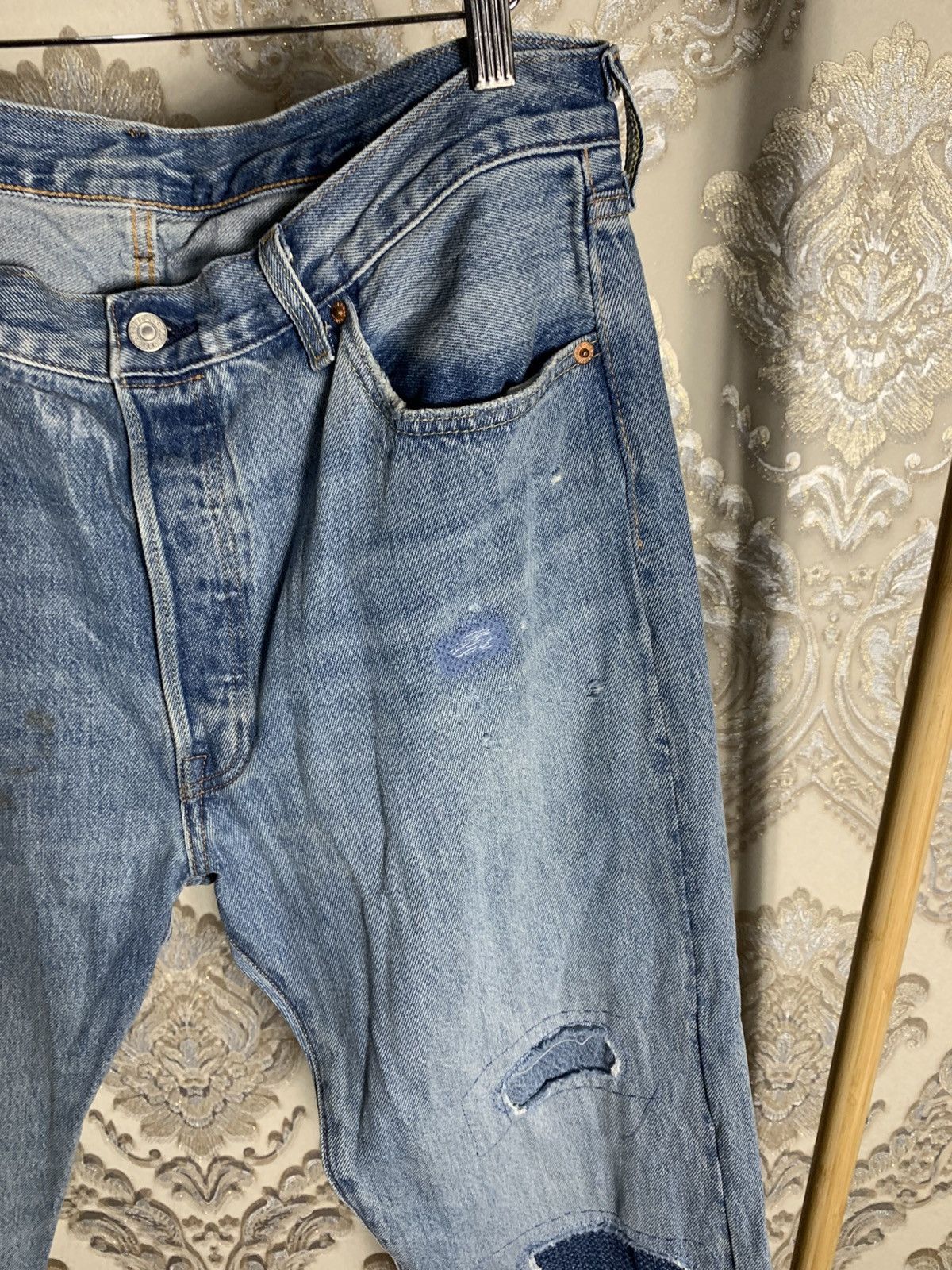 Levi's Made & Crafted VINTAGE LEVIS 501 150 YEARS DESIGNER DENIM JEANS Y2K 90s USA Size US 36 / EU 52 - 2 Thumbnail