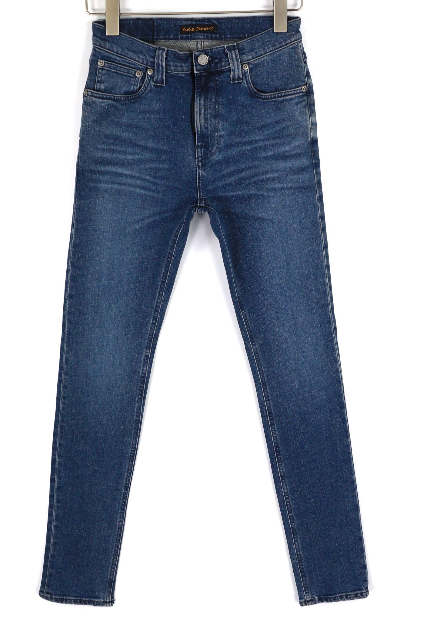 Nudie Jeans HIGH KAI W28/L32 Navy Falls Organic Denim Jeans 82676 Size US 28 / EU 44 - 1 Thumbnail