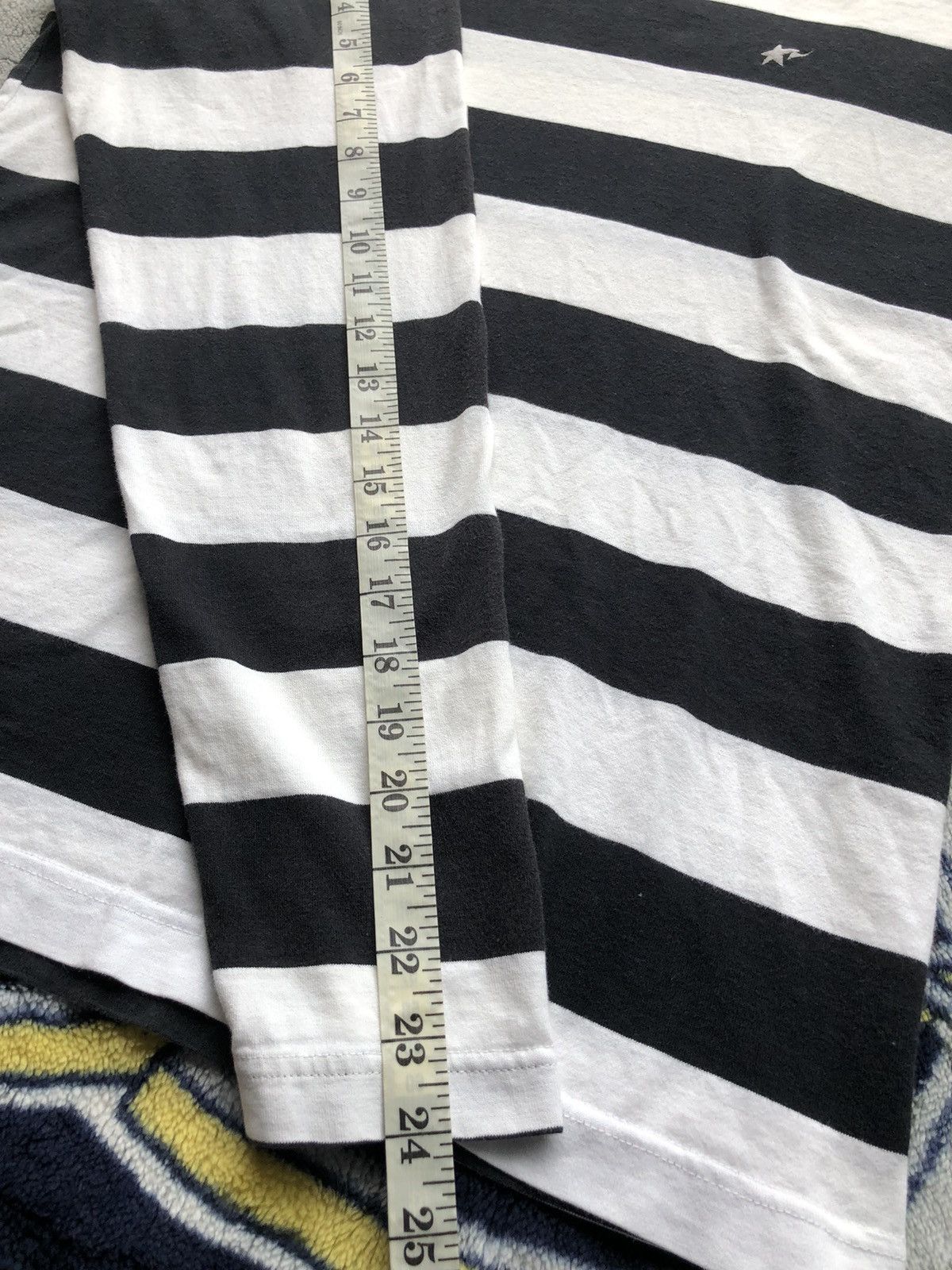 Bape Vintage Bathing Ape Made With General Striped Long Sleeve Size US M / EU 48-50 / 2 - 10 Thumbnail