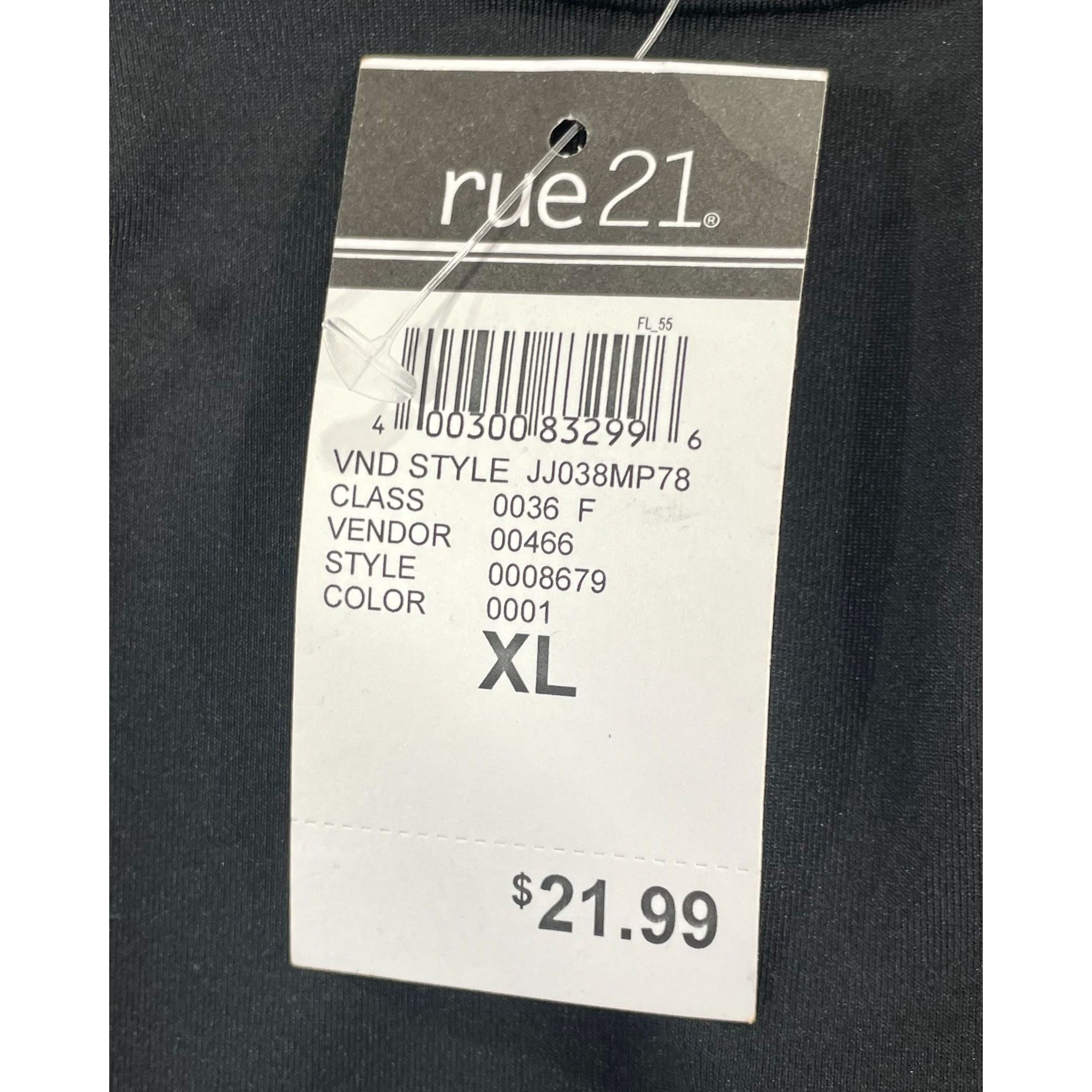 rue21 Rue 21 - Women's Turtleneck Long Sleeve Bodysuit - Black - E Size ONE SIZE - 8 Thumbnail