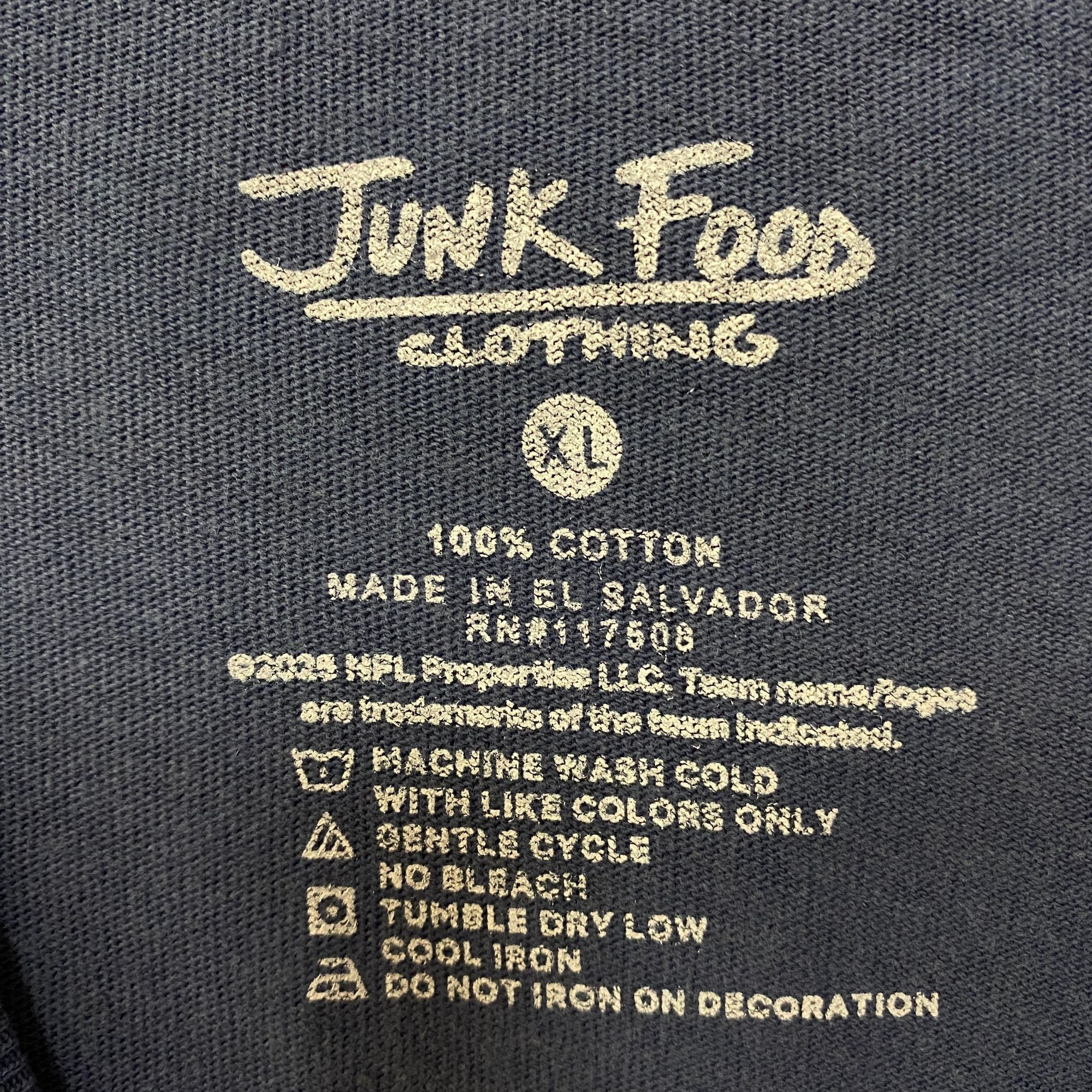 Junk Food Junk Food Clothing Women's NFL New York Giants Brick Retro T Size XL / US 12-14 / IT 48-50 - 4 Thumbnail