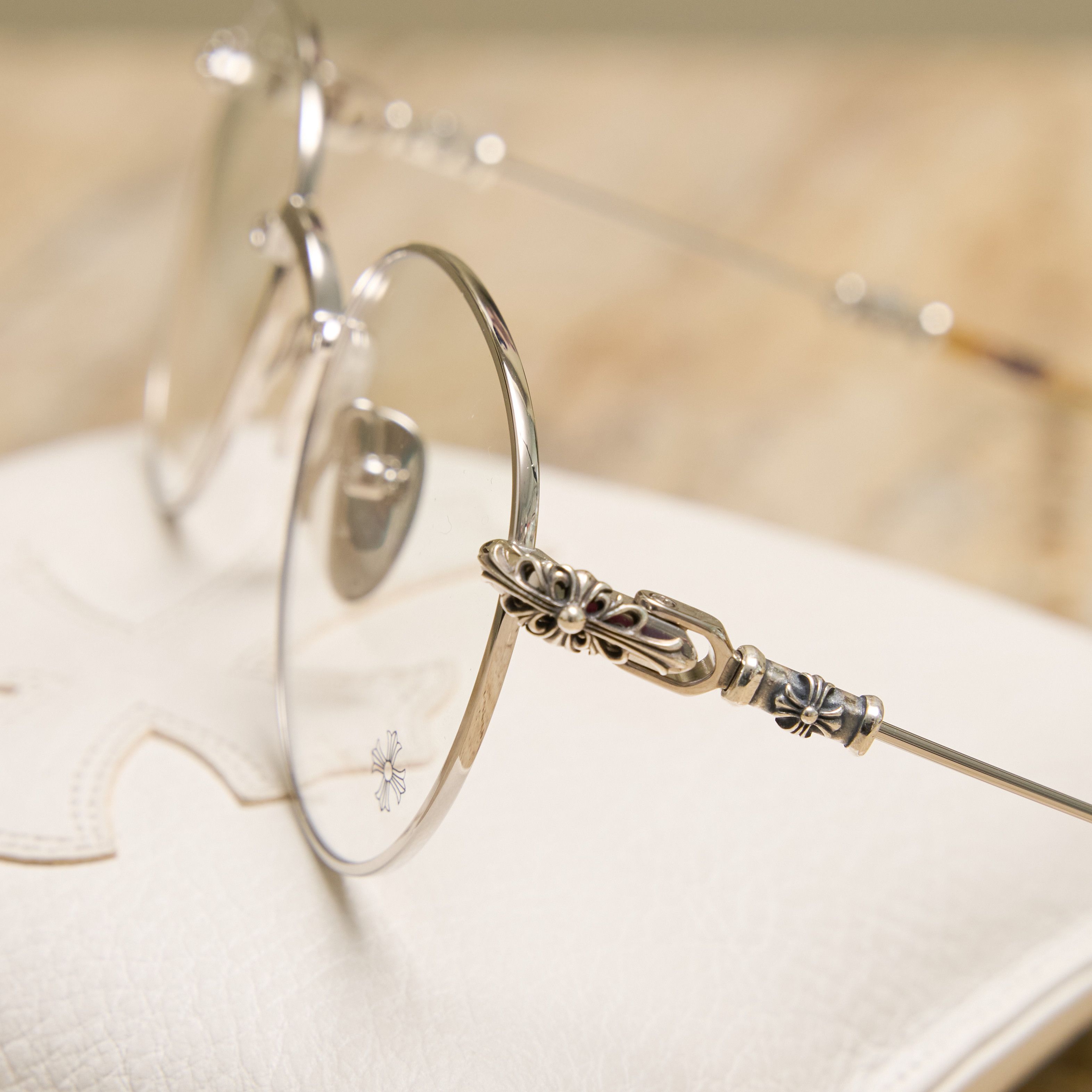 Chrome Hearts CHROME HEARTS BUBBA-A SHINY SILVER/PLASTIC Size ONE SIZE - 3 Thumbnail