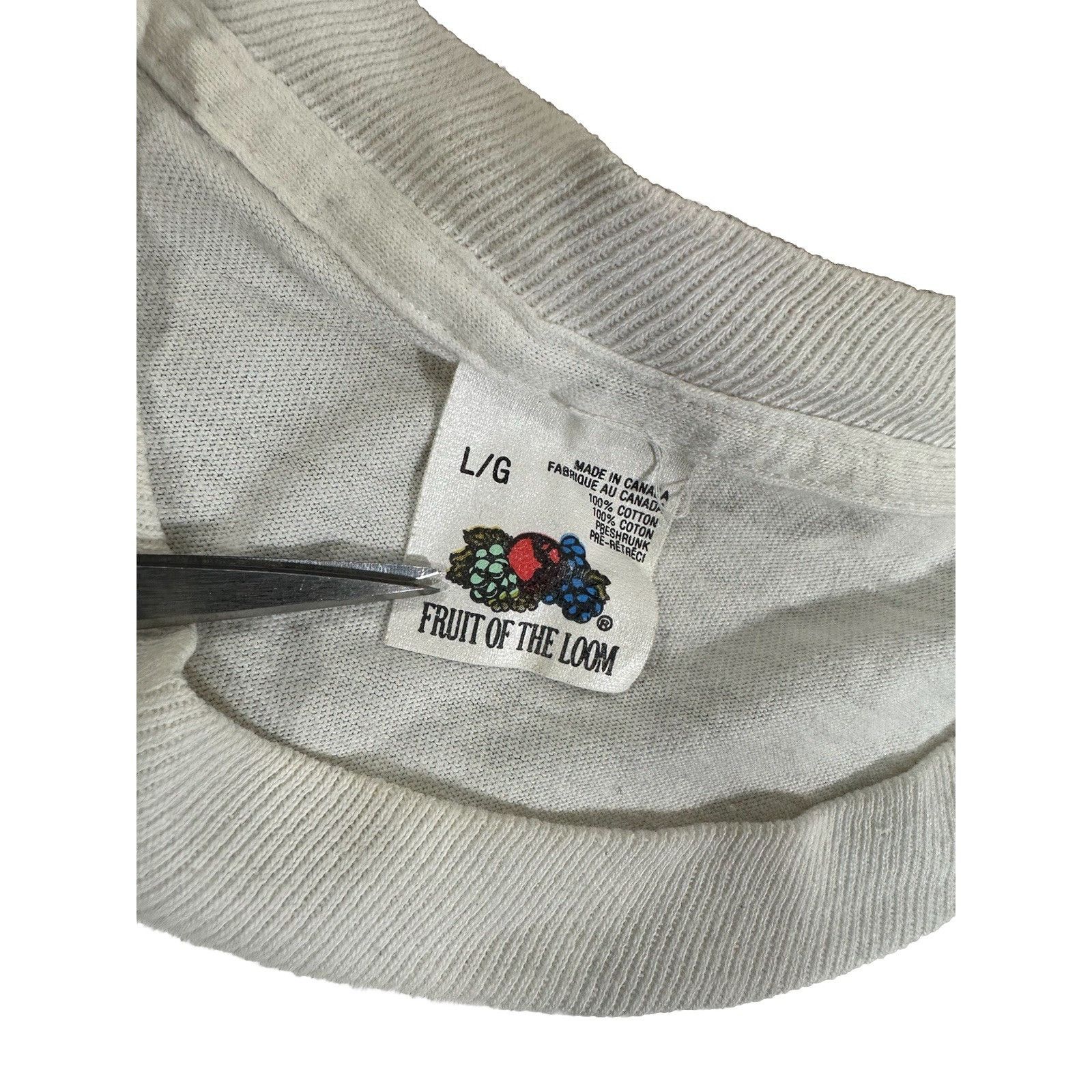 Fruit Of The Loom Vintage Mac High School Graduation Long Sleeve 90s Sports Co Size US L / EU 52-54 / 3 - 3 Thumbnail