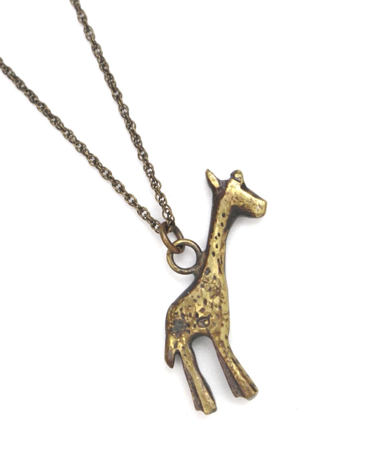 Hysteric Glamour 2000S JAPANESE MADE BRONZE GIRAFFE TOTEM NECKLACE Size ONE SIZE - 4 Thumbnail