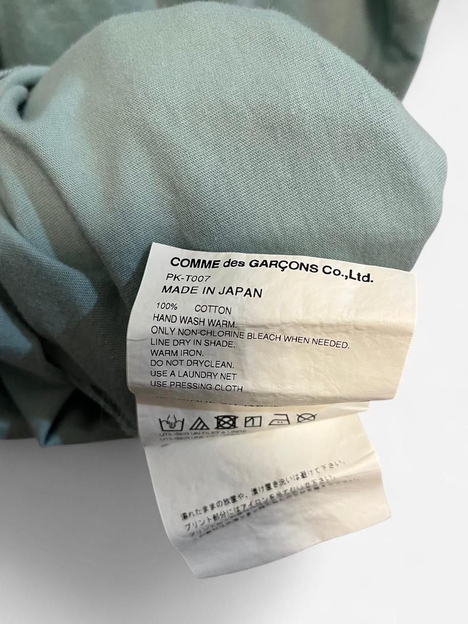 Comme des Garcons Homme Plus Mint Green and Red Graphic Tee Size US M / EU 48-50 / 2 - 5 Thumbnail