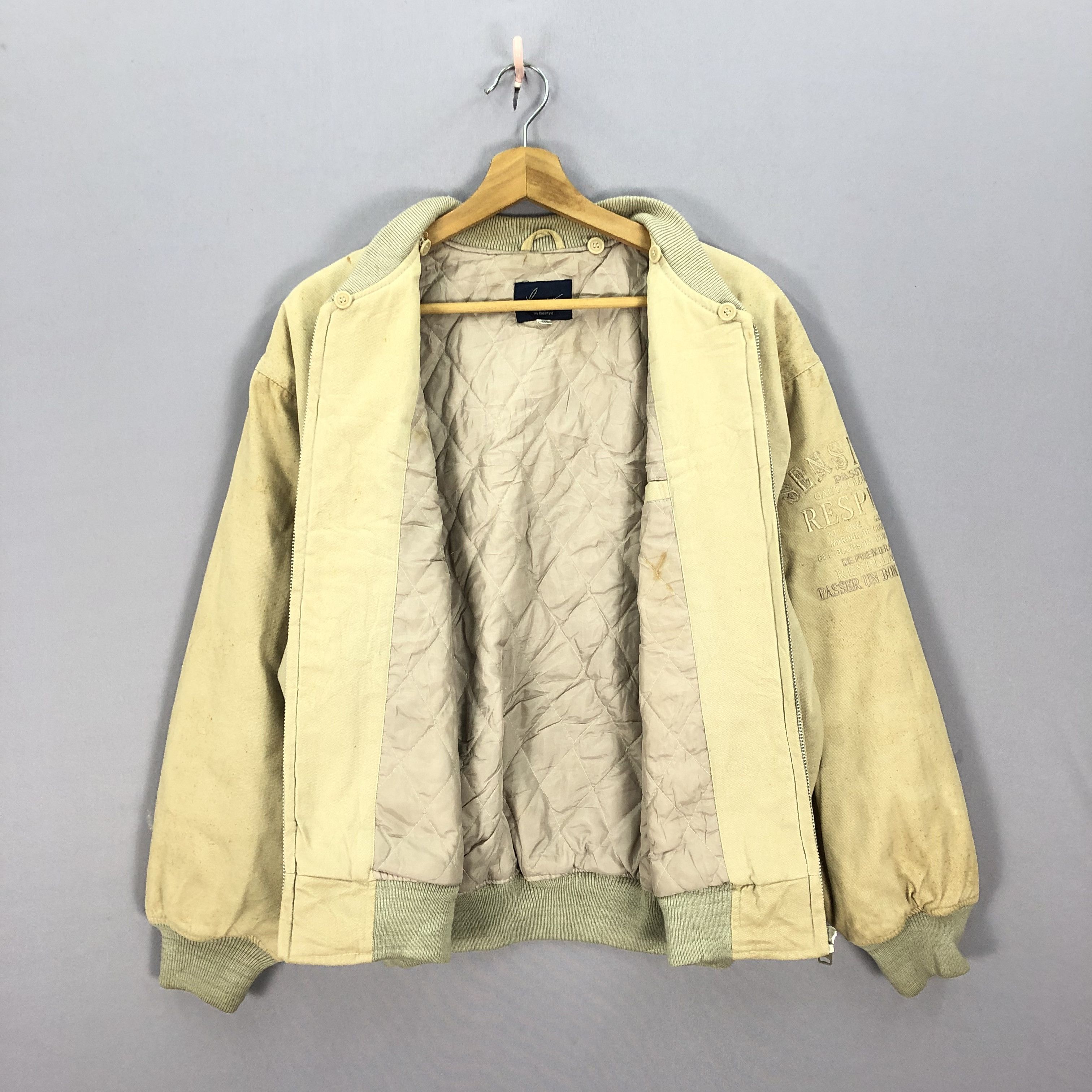 Vintage Vintage Passy Sens Du Beau Bombers Zipper Jacket Size US XL / EU 56 / 4 - 8 Thumbnail