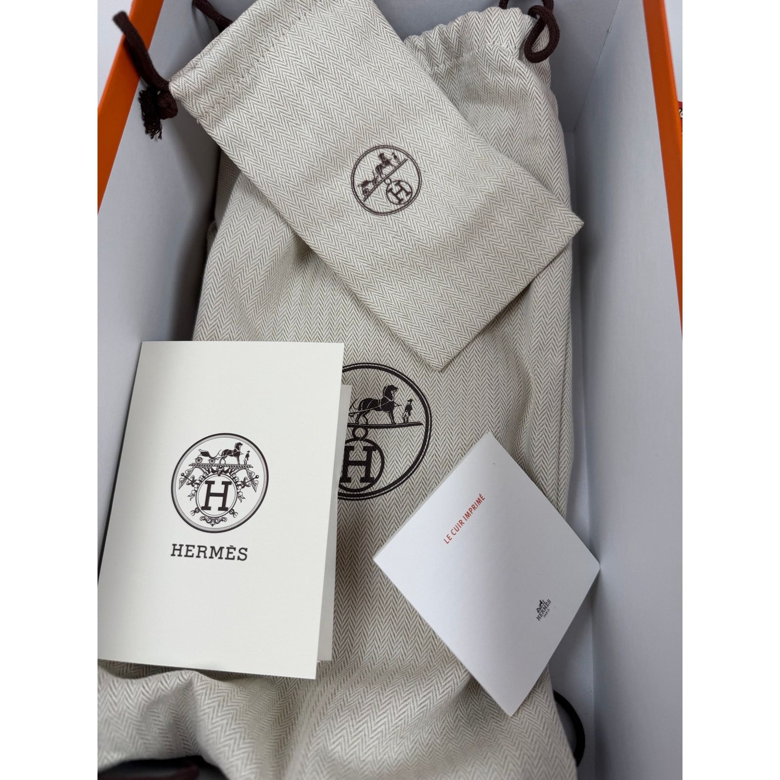 Hermes Size 8.5 - Hermes Quicker Leather Sneakers NEW Size US 8.5 / EU 41-42 - 10 Thumbnail