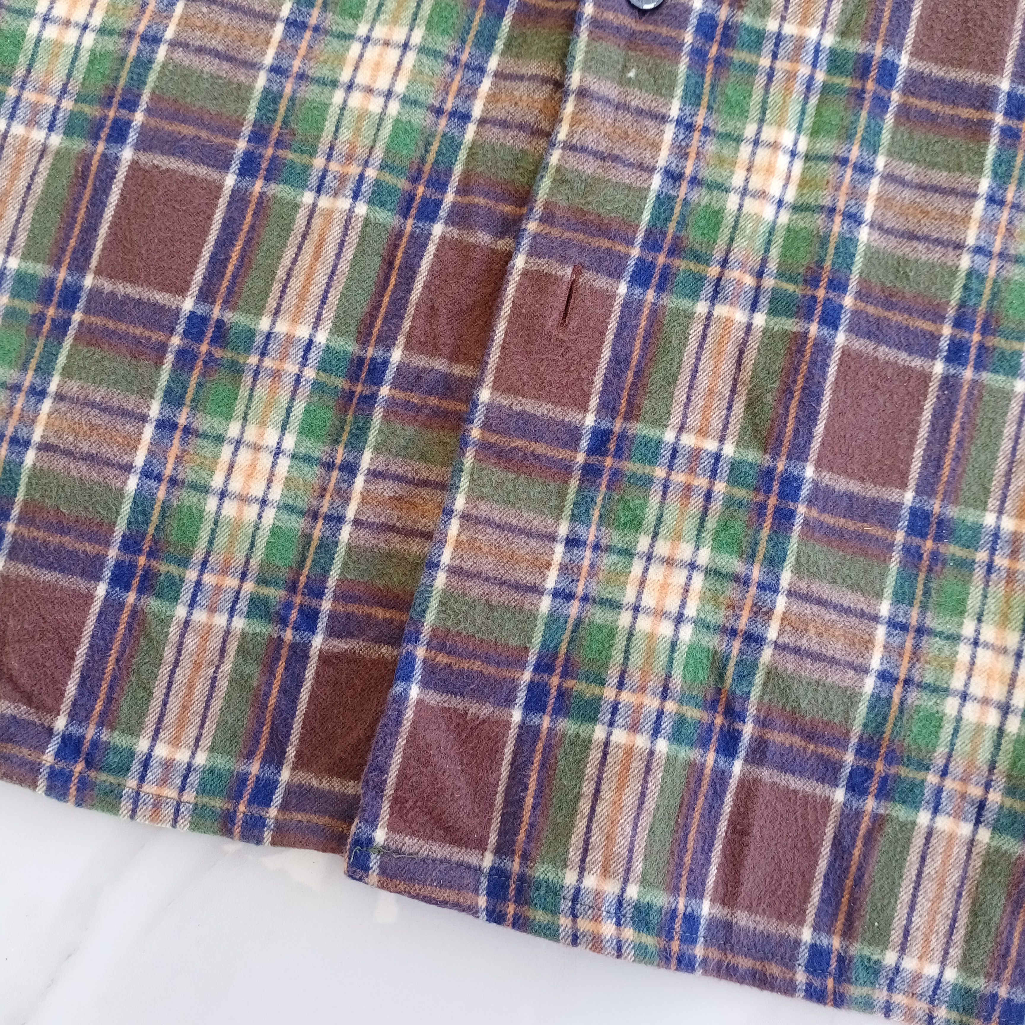 Raf Simons × Sterling Ruby Raf Simons X Sterling Ruby Check Flannel Green Brown Size US M / EU 48-50 / 2 - 11 Thumbnail