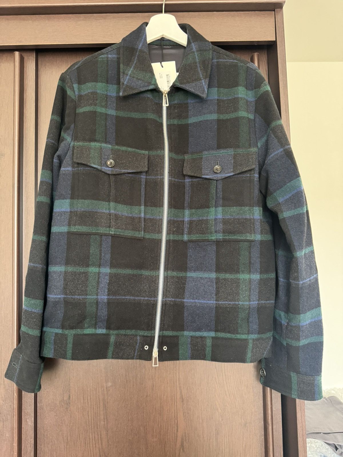 Paul Smith Paul Smith Plaid Wool Blend Jacket Size M Size US M / EU 48-50 / 2 - 1 Thumbnail