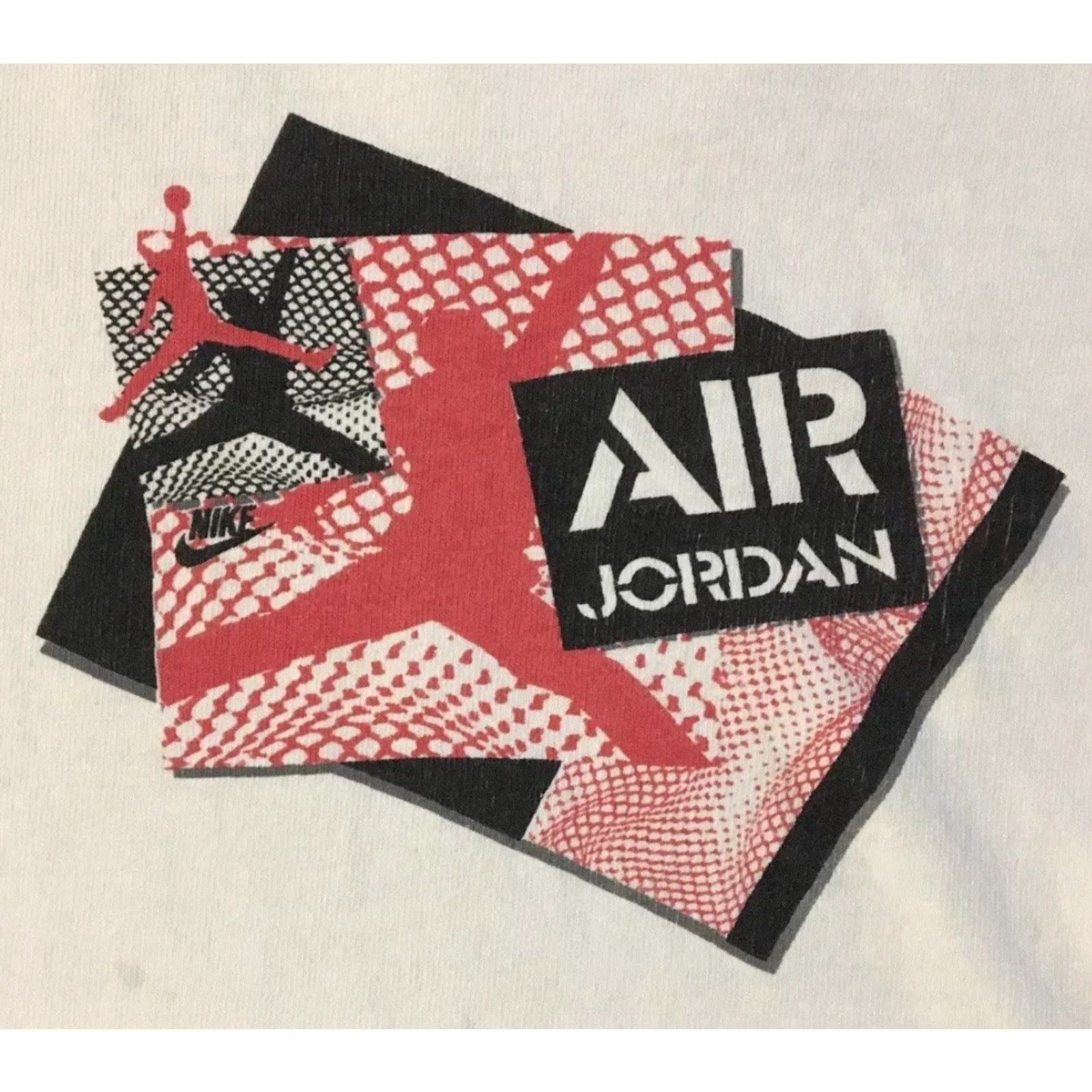Nike VINTAGE Nike Michael Jordan Faded Tank Top M L White Boxy Chicago Bulls Swoosh Grunge 90s USA Wind? Size US M / EU 48-50 / 2 - 3 Thumbnail
