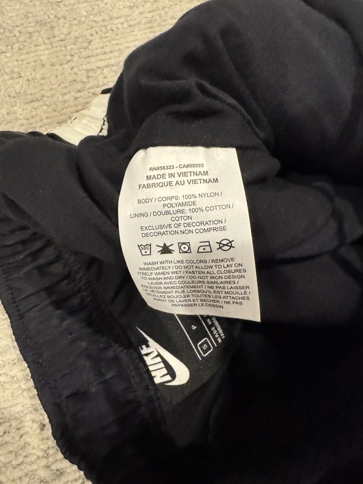 Nike 90’s NIKE JUST DO IT SWOOSH LOGO TRACK PANTS Y2K Size US 30 / EU 46 - 4 Thumbnail