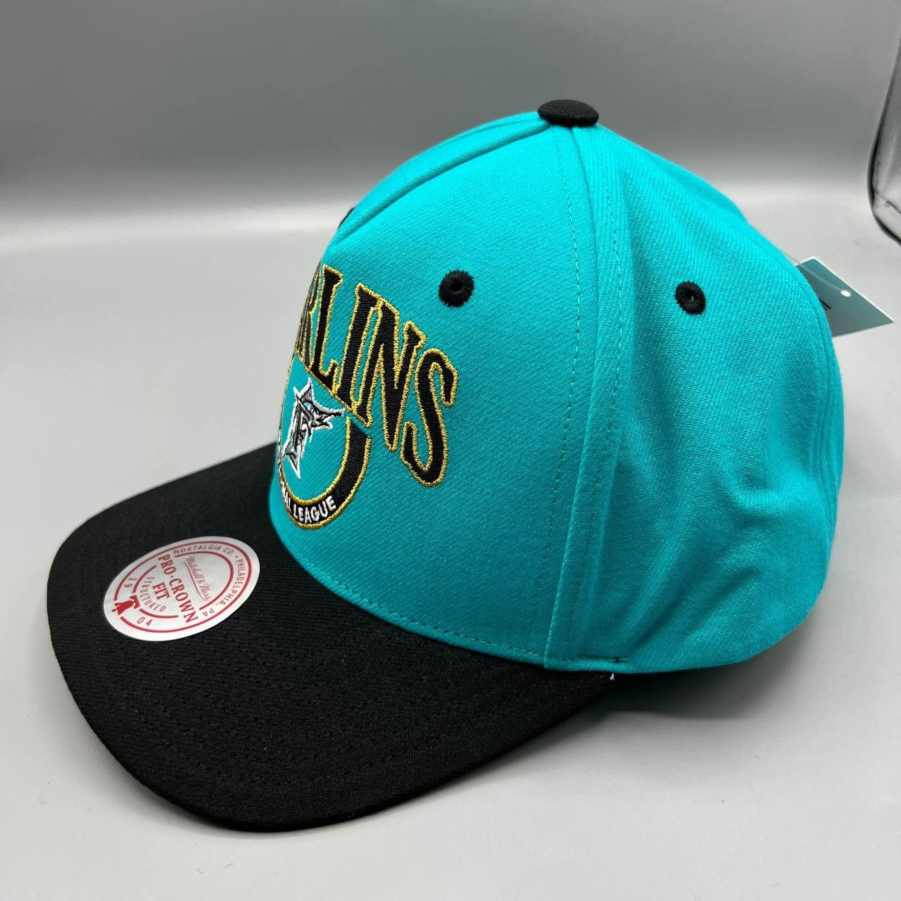 Mitchell & Ness Florida Marlins Hat Men National League Snap Back Cap New Size ONE SIZE - 3 Thumbnail