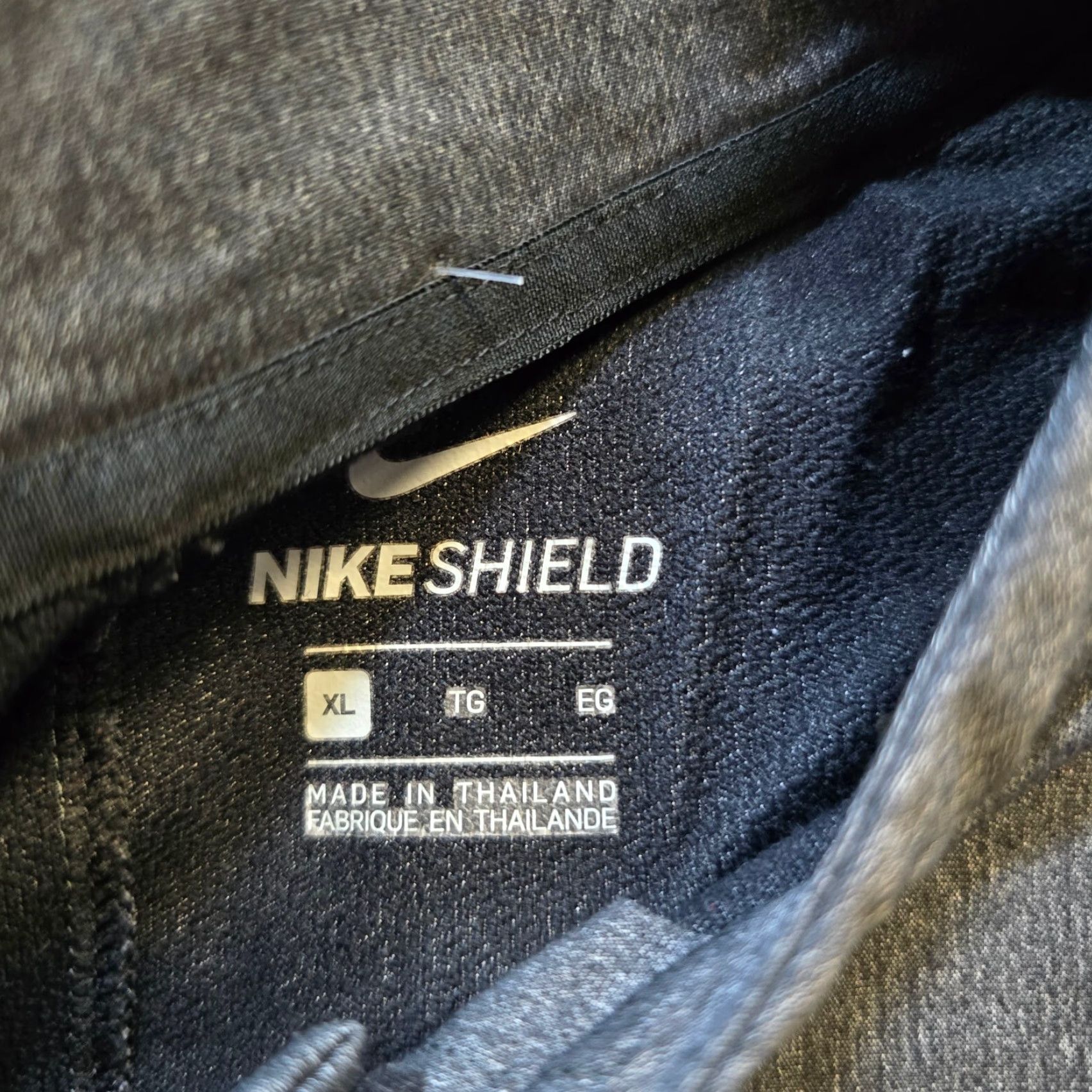 Nike Nike Jacket Mens XL Gray Shield Windbreaker UCONN 1/4 Zip Casual Athletic Size US XL / EU 56 / 4 - 3 Thumbnail