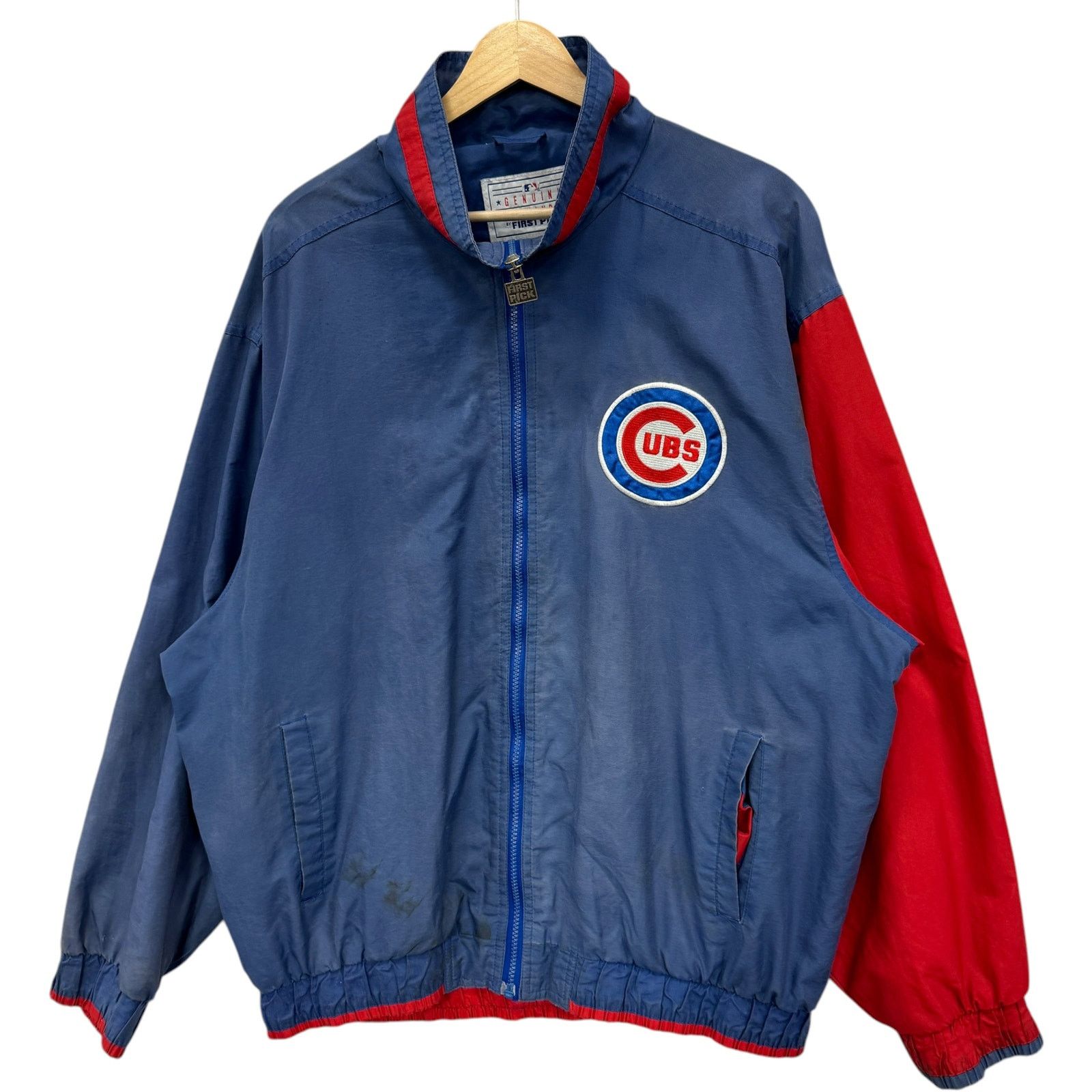 Vintage Vintage Chicago Cubs Logo MLB Bomber Jacket XL Size US XL / EU 56 / 4 - 3 Thumbnail