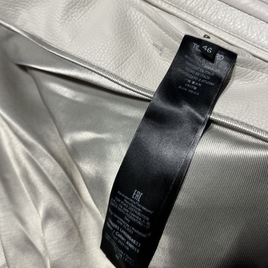 Tom Ford Tom Ford Leather Jacket in Small Size US S / EU 44-46 / 1 - 6 Thumbnail