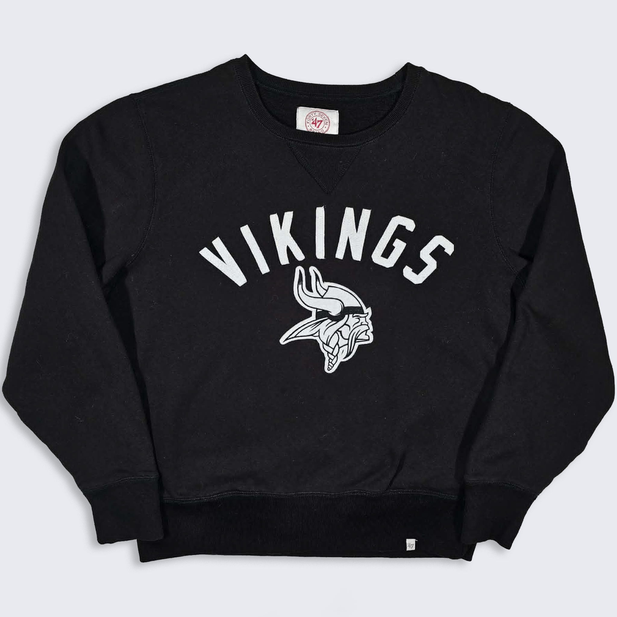 47 Brand Minnesota Vikings Retro '47 NFL Women's Crewneck Sweatshirt Size L / US 10 / IT 46 - 1 Thumbnail