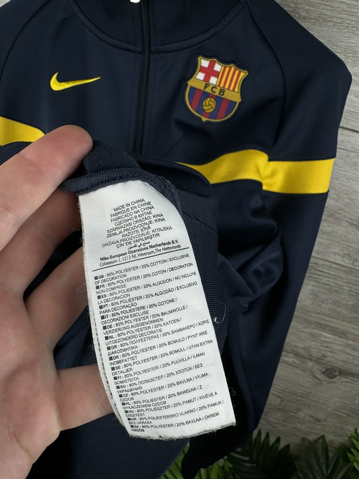 Nike Rare vintage Olympic jacket Nike FC Barcelona Size L Size US L / EU 52-54 / 3 - 5 Thumbnail