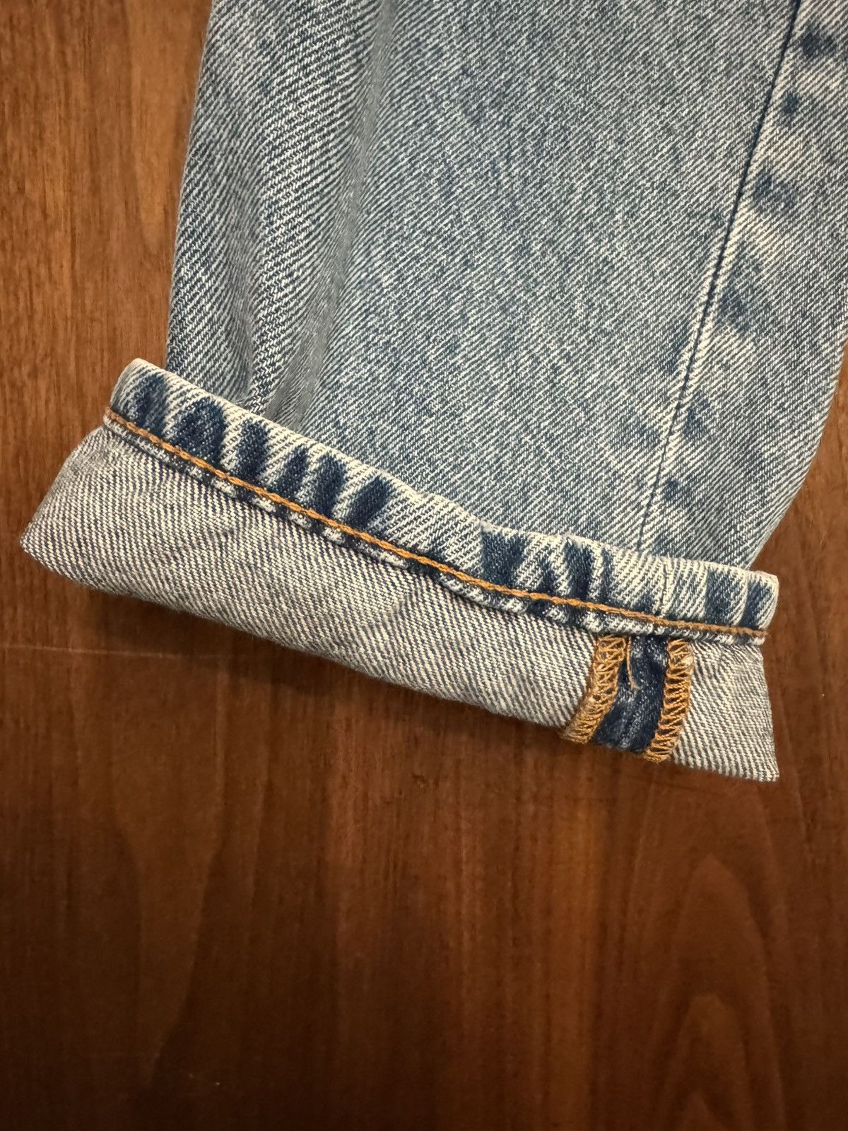 Nudie Jeans Nudie Jeans - Steady Eddie 30 X 32 - “Age of Worn” blue Size US 30 / EU 46 - 5 Thumbnail