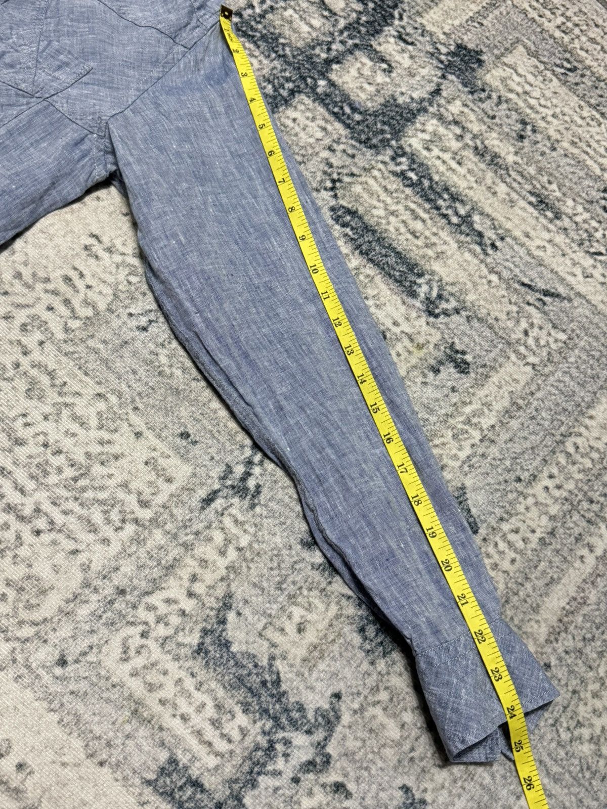 Japanese Brand TORNADO MART Linen Shirt Size US M / EU 48-50 / 2 - 11 Thumbnail
