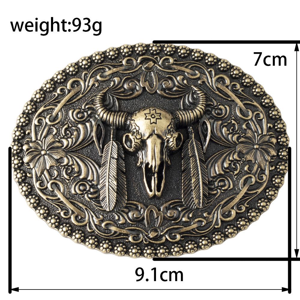 Designer Vibe Vintage Belt Riveted Belts Menswear Accessories Size ONE SIZE - 6 Thumbnail