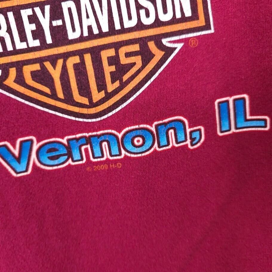 Harley Davidson Harley Davidson T Shirt Mens Size XL Red Dales Mt Vernon Size US XL / EU 56 / 4 - 6 Thumbnail