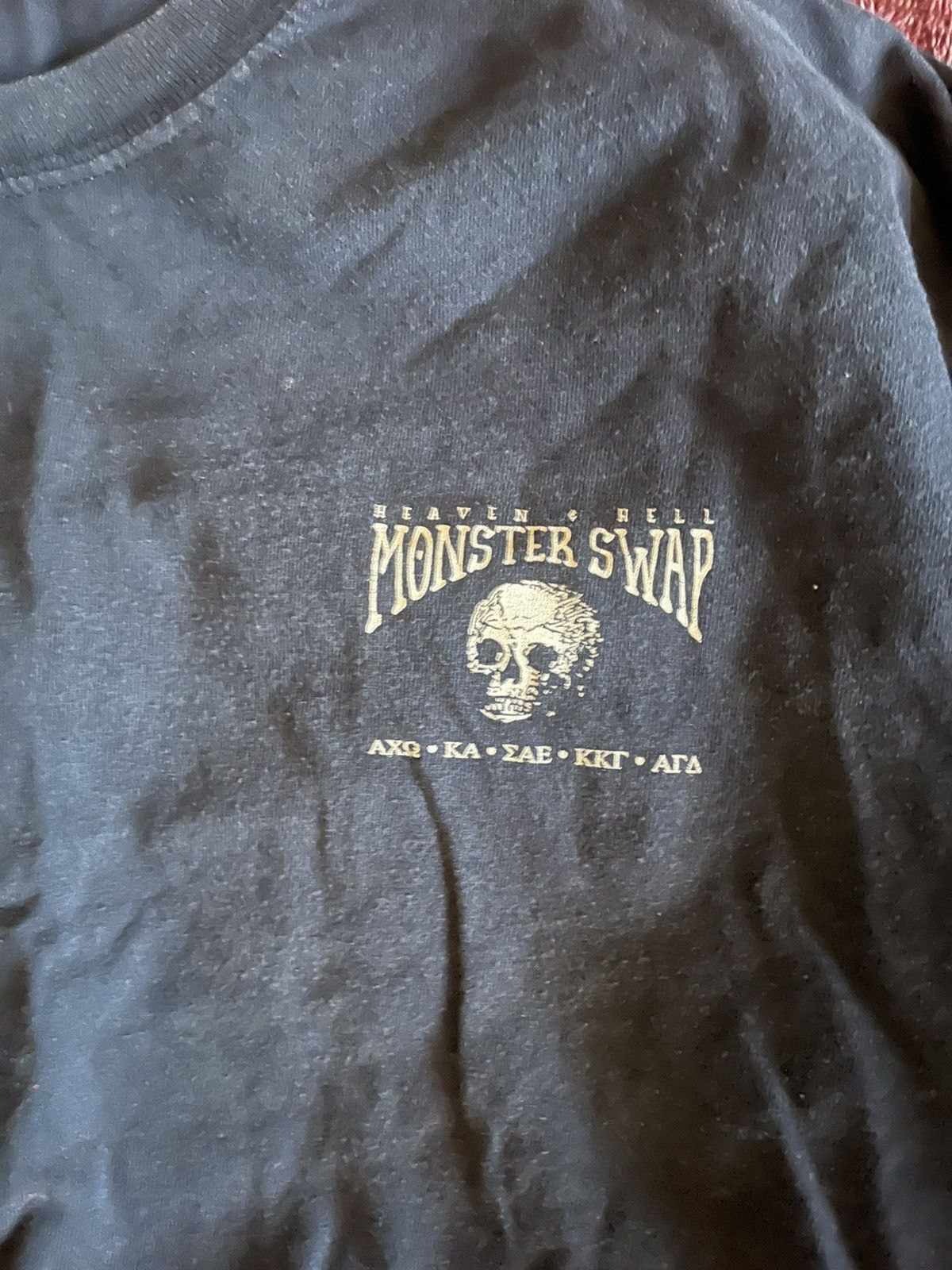 Vintage Vintage heaven and hell monster swap frat long sleeve Size US XL / EU 56 / 4 - 2 Thumbnail