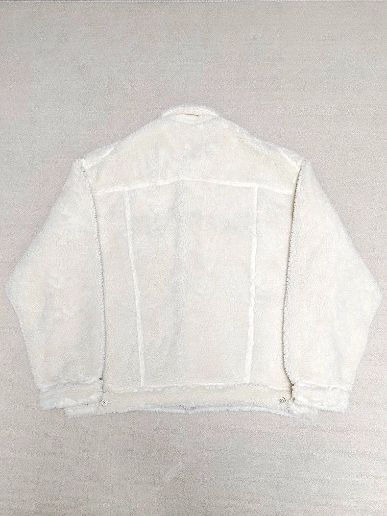 Balenciaga Balenciaga 23fw Teddy Lamb Fleece Logo Collar Cotton Jacket Size US M / EU 48-50 / 2 - 3 Thumbnail