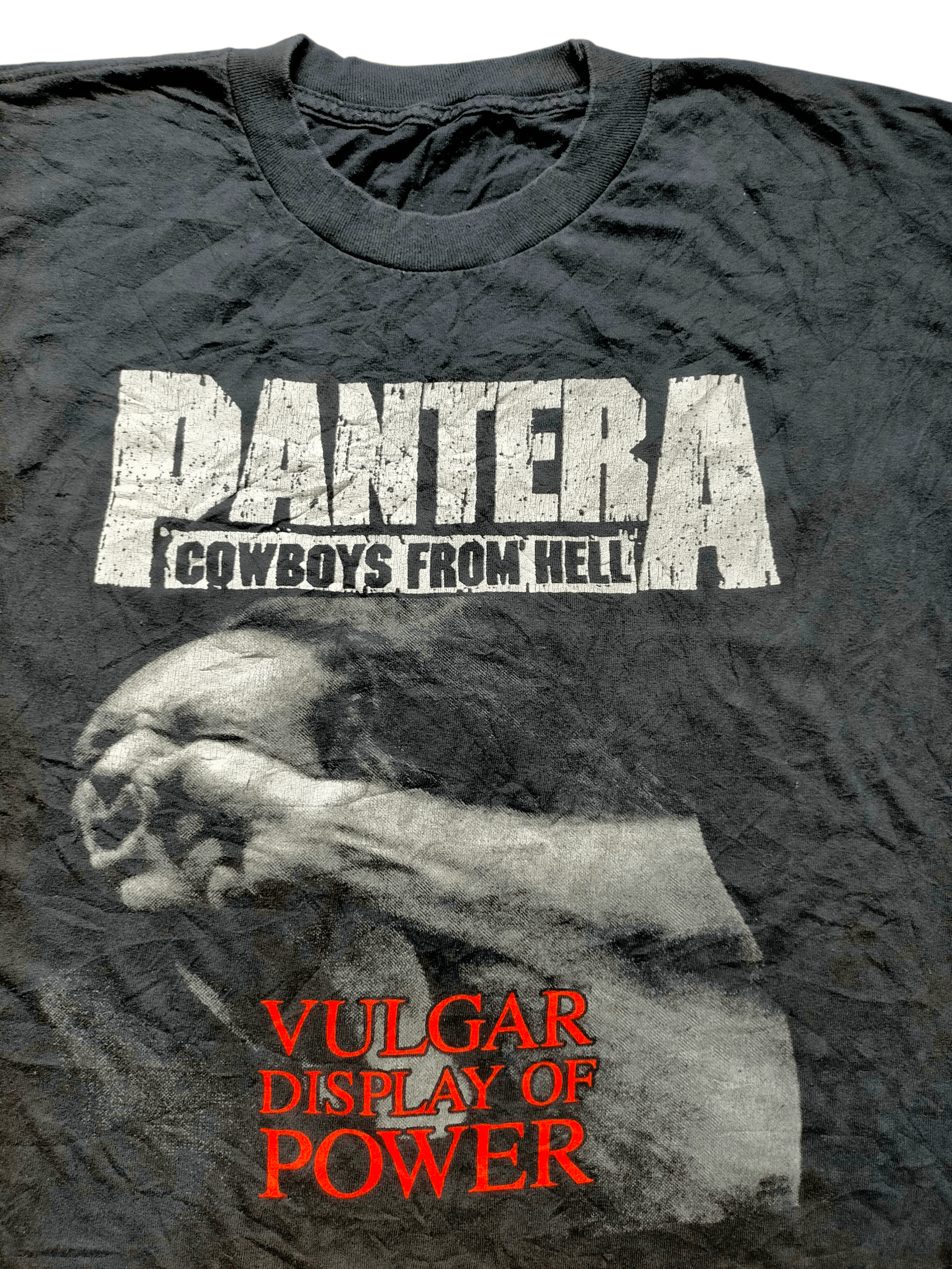 Band Tees Vintage 90s Pantera Cowboys From Hell Band tee Size US XL / EU 56 / 4 - 1 Thumbnail