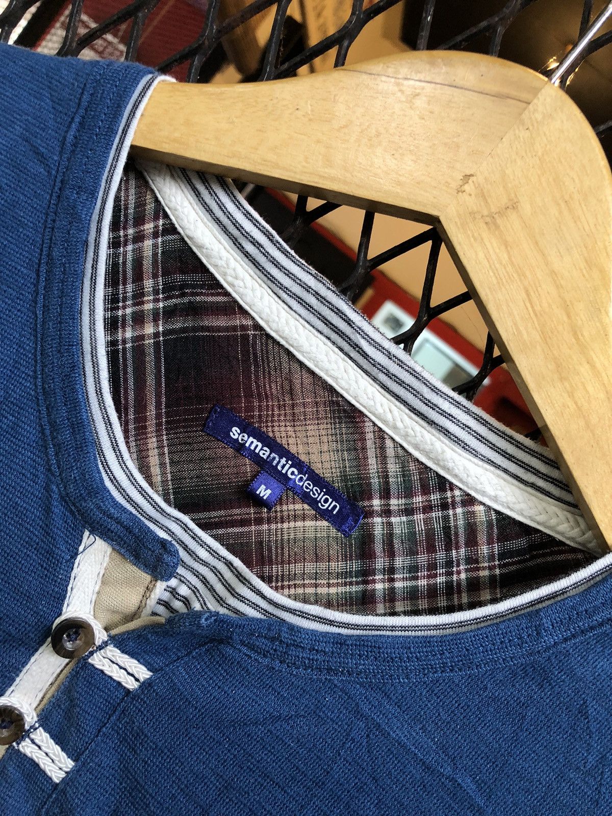 Japanese Brand × semanticdesign JAPANESE SEMANTIC DESIGN DOUBLE LAYER SHIRT Size US M / EU 48-50 / 2 - 5 Thumbnail
