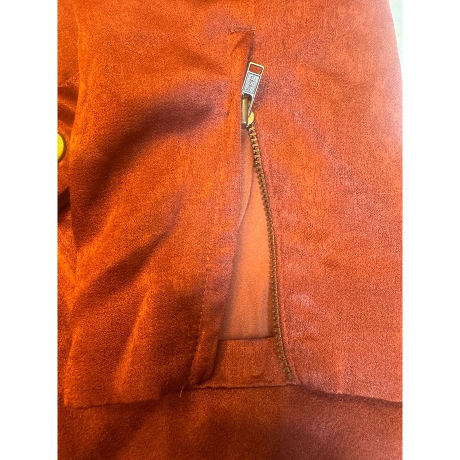 Free People Free People Rust Colored Blazer Jacket Statement Size S Size S / US 4 / IT 40 - 4 Thumbnail