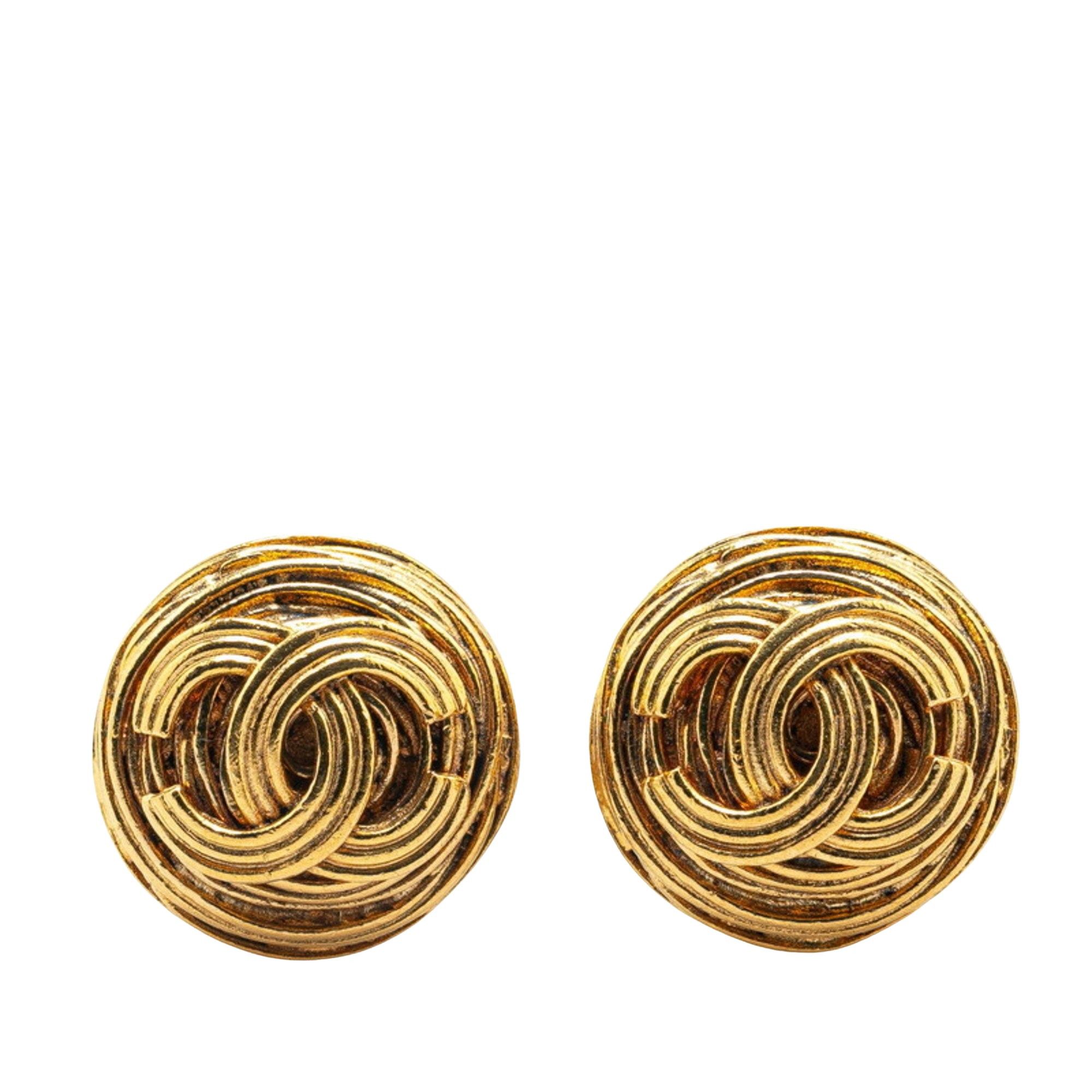 Chanel Chanel Coco Mark earring Size ONE SIZE - 1 Thumbnail