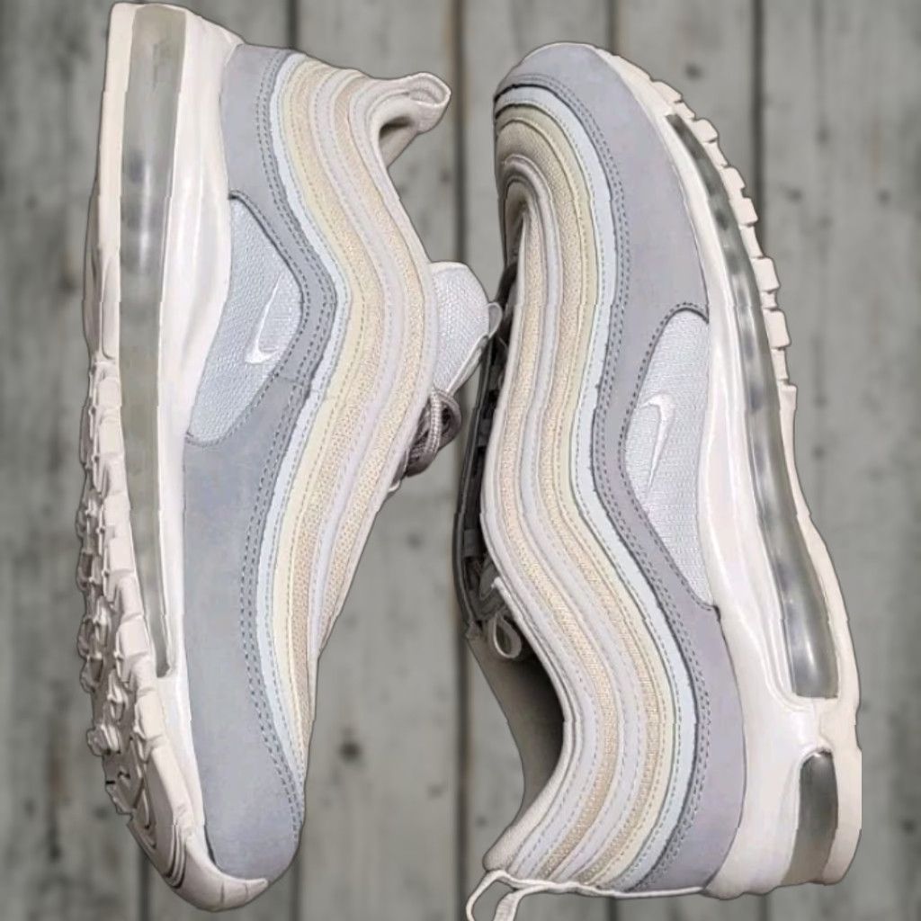 Nike Nike Air Max 97 Premium Light Pumice 2017 11.5 New No Box Men Sneakers Gray Size US 12 / EU 45 - 1 Thumbnail