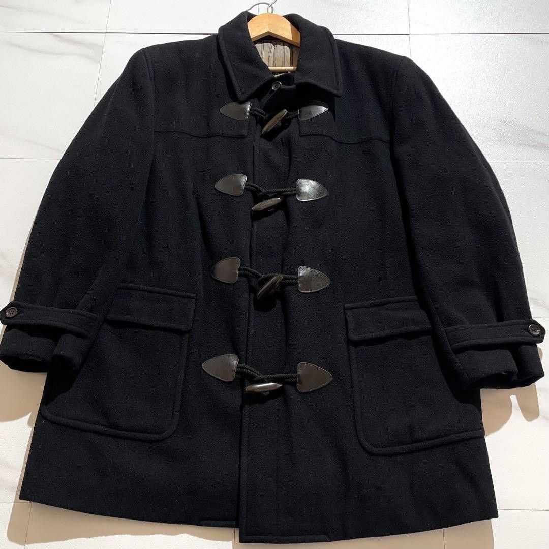 Comme des Garcons COMME des GARÇONS HOMME 80s Oversized Duffel Coat Black Size L Size US L / EU 52-54 / 3 - 1 Thumbnail