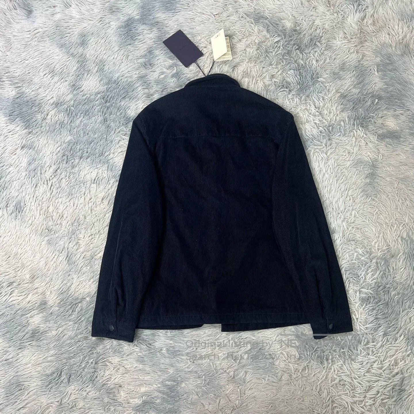 Prada Prada Corduroy Triangle Logo Jacket. Size US S / EU 44-46 / 1 - 2 Thumbnail