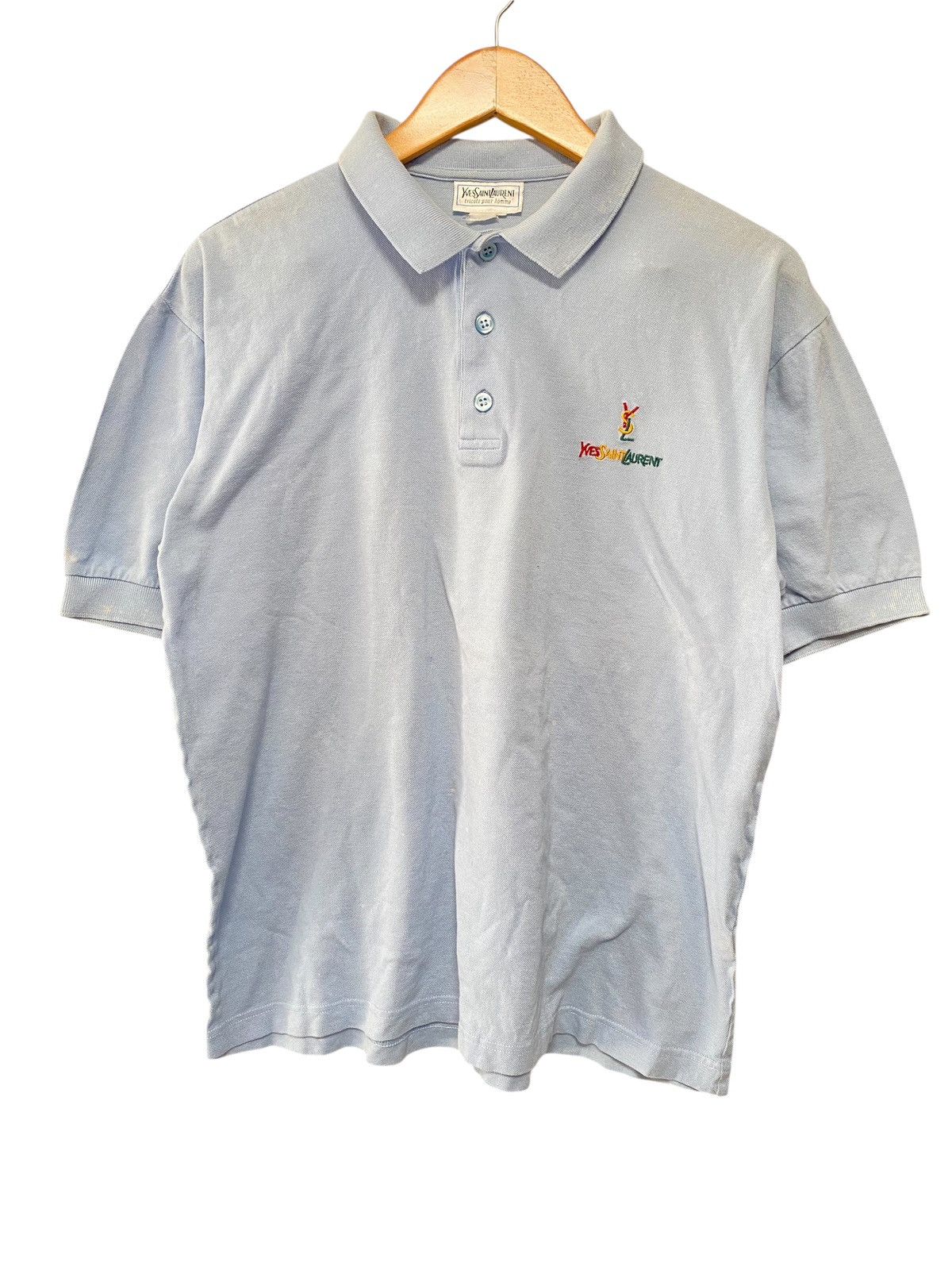 Yves Saint Laurent Yves Saint Laurent multiy colour polos Size US L / EU 52-54 / 3 - 2 Thumbnail
