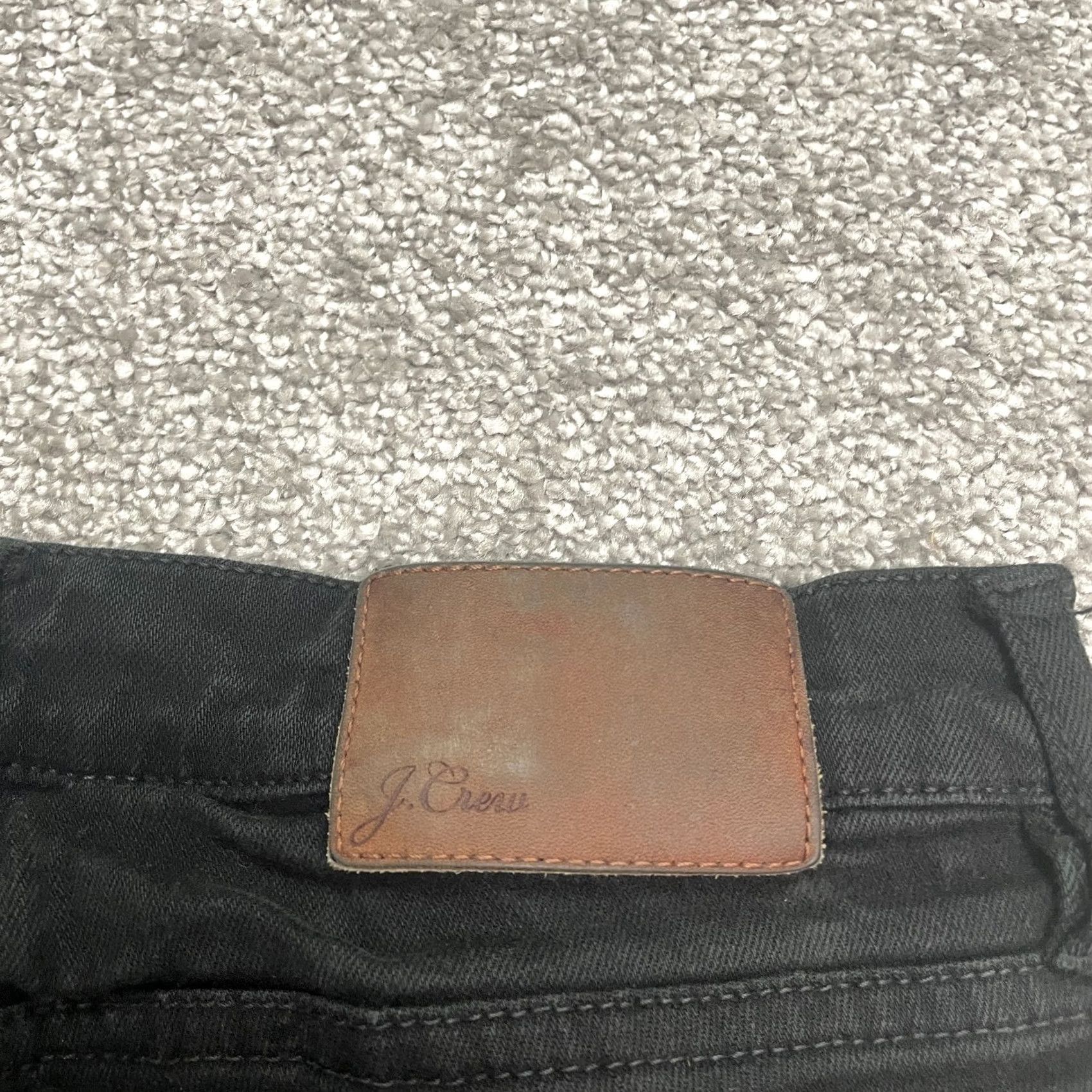 J.Crew J.CREW Jeans Womens Black Skinny Toothpick Stretch Casual 26 Low Rise 26x26 Denim Size 26" / US 2 / IT 38 - 5 Thumbnail