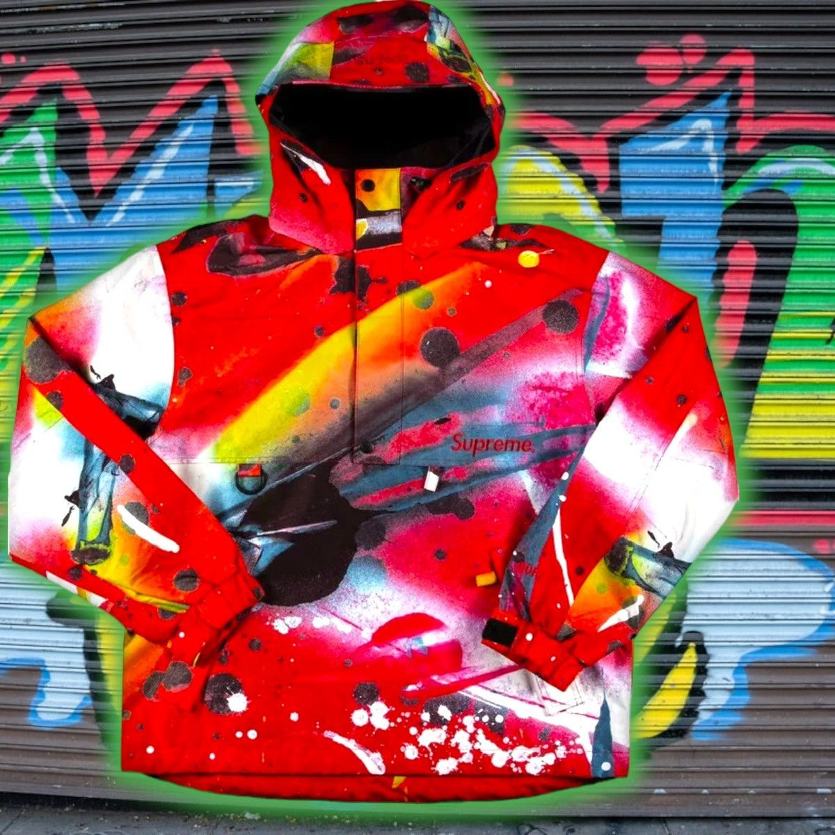 Supreme × The North Face Supreme Rammellzee Red SS20