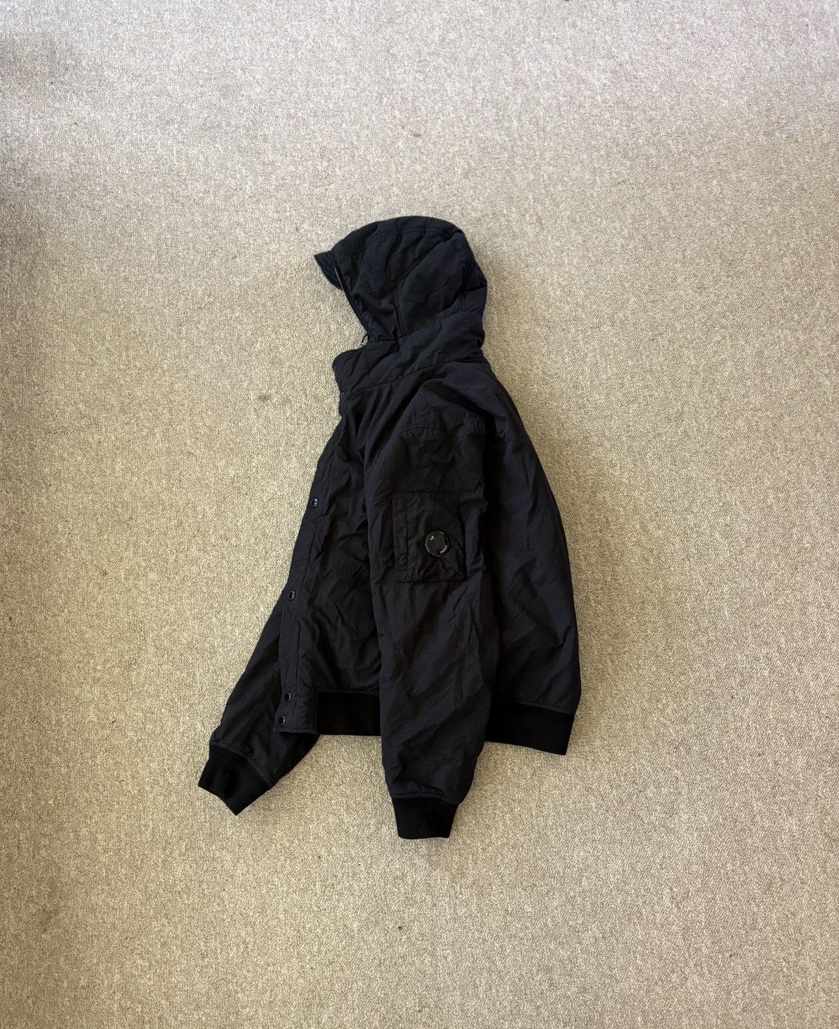 C.P. Company Flatt nylon hooded padded jacket Size US L / EU 52-54 / 3 - 2 Thumbnail