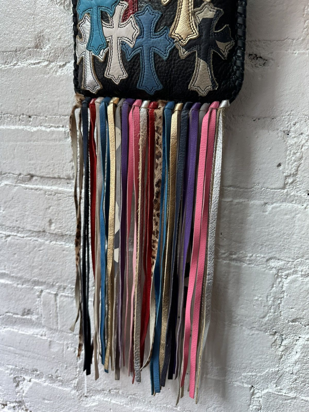 Chrome Hearts CHROME HEARTS MUTLI PATCH FRINGE BAG Size ONE SIZE - 3 Thumbnail